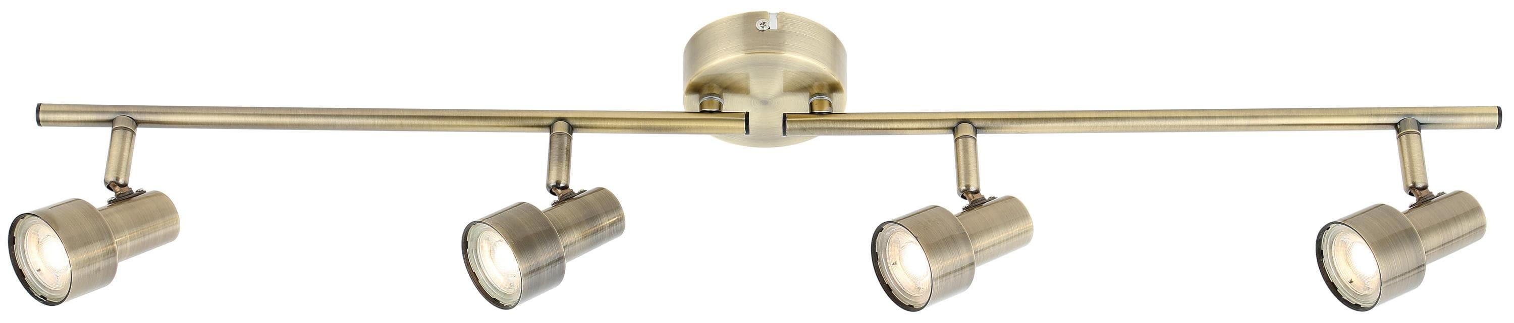 GLOBO-Lighting Strahler Bronzefarben Metall