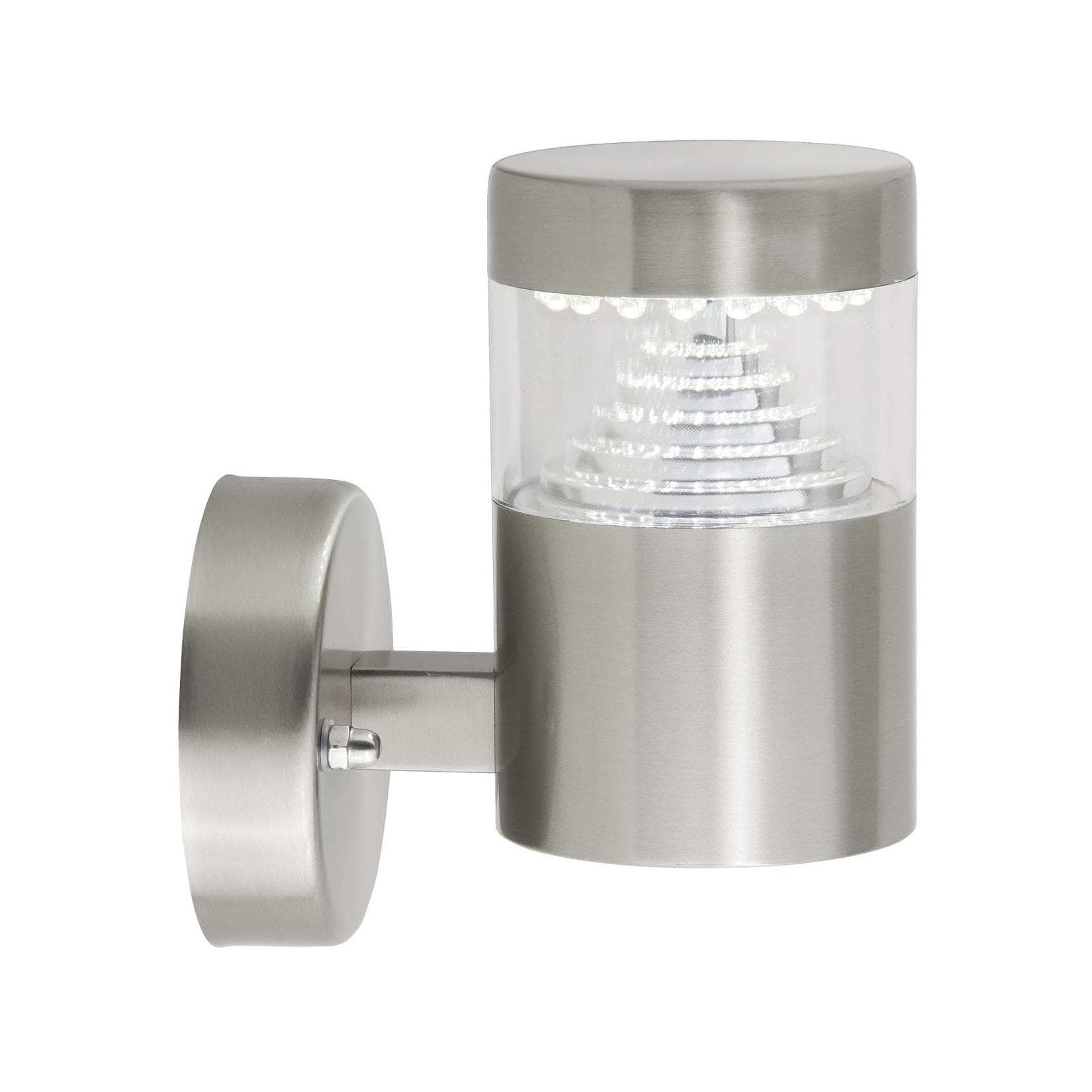 Edle Außenwandleuchte aus Edelstahl