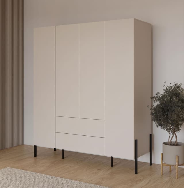 Home Affaire Drehtürenschrank Jukon Modernes Design