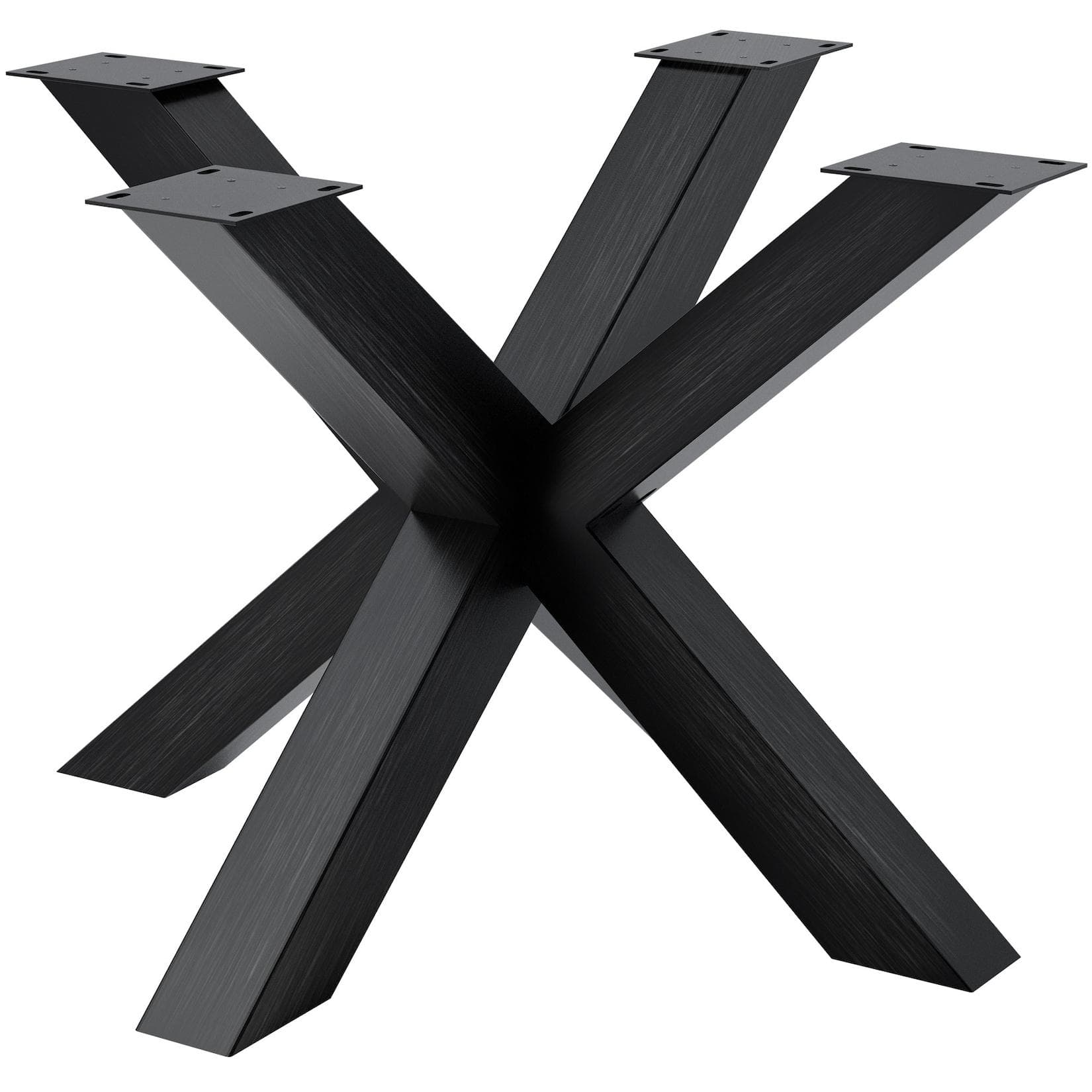 CLP Tischbeine Metall Schwarz Harlan - Industriell & Stabil