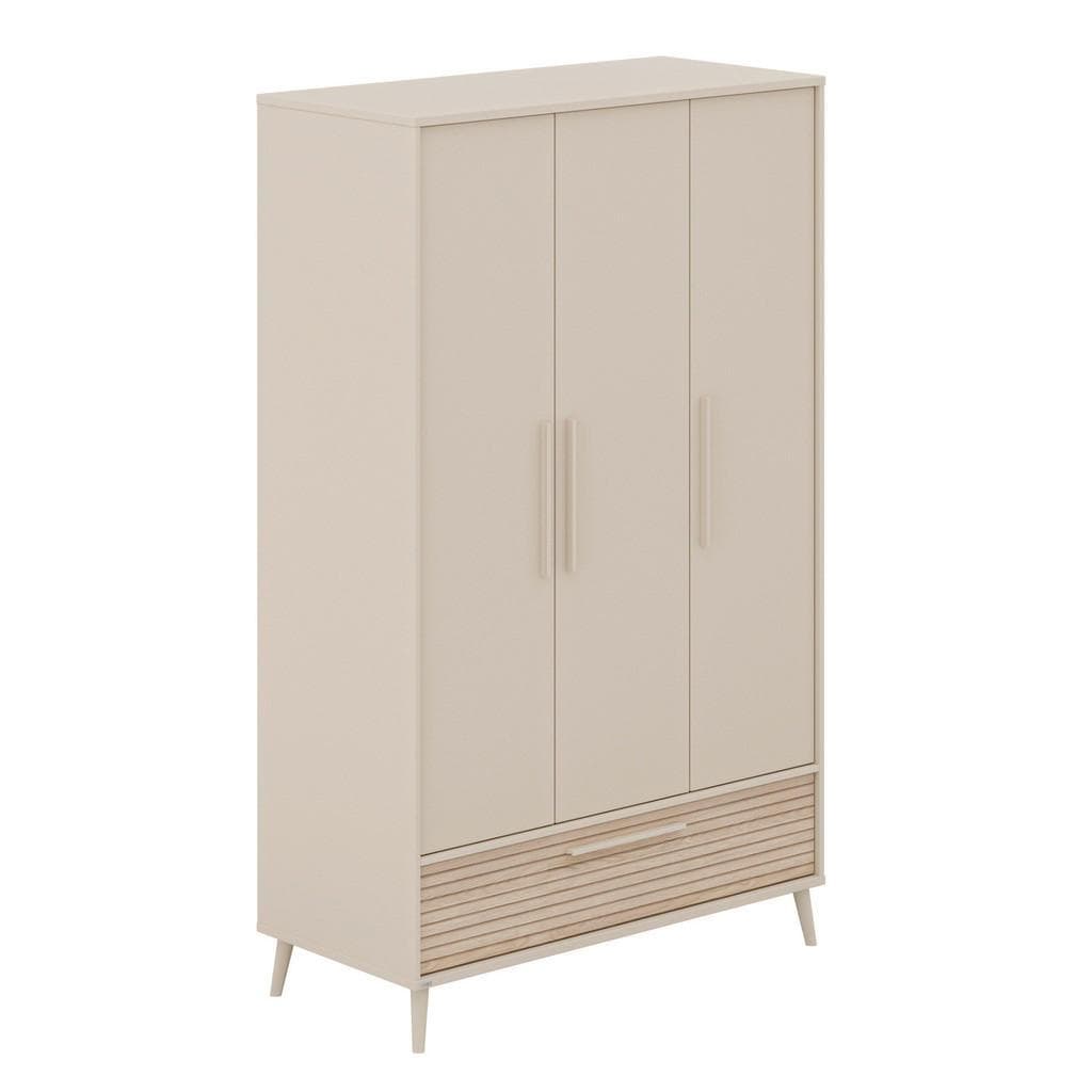 PAIDI Kinderkleiderschrank EEFJE Cashmere-Beige mit Softclose