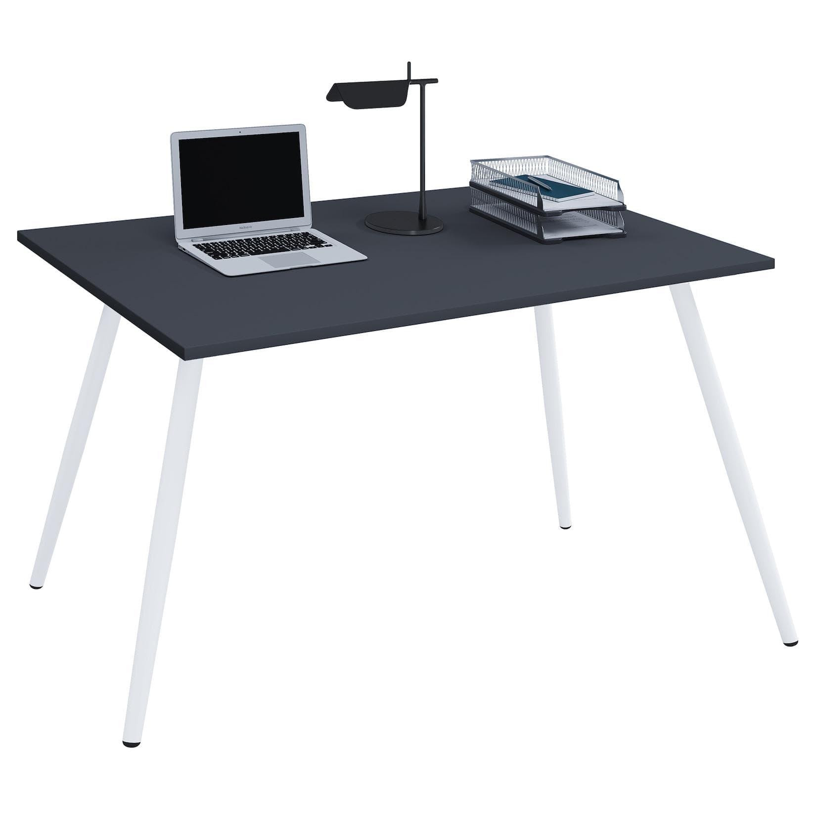 VCM Schreibtisch Computertisch Bürotisch Skandinavischer Retro Look Salia