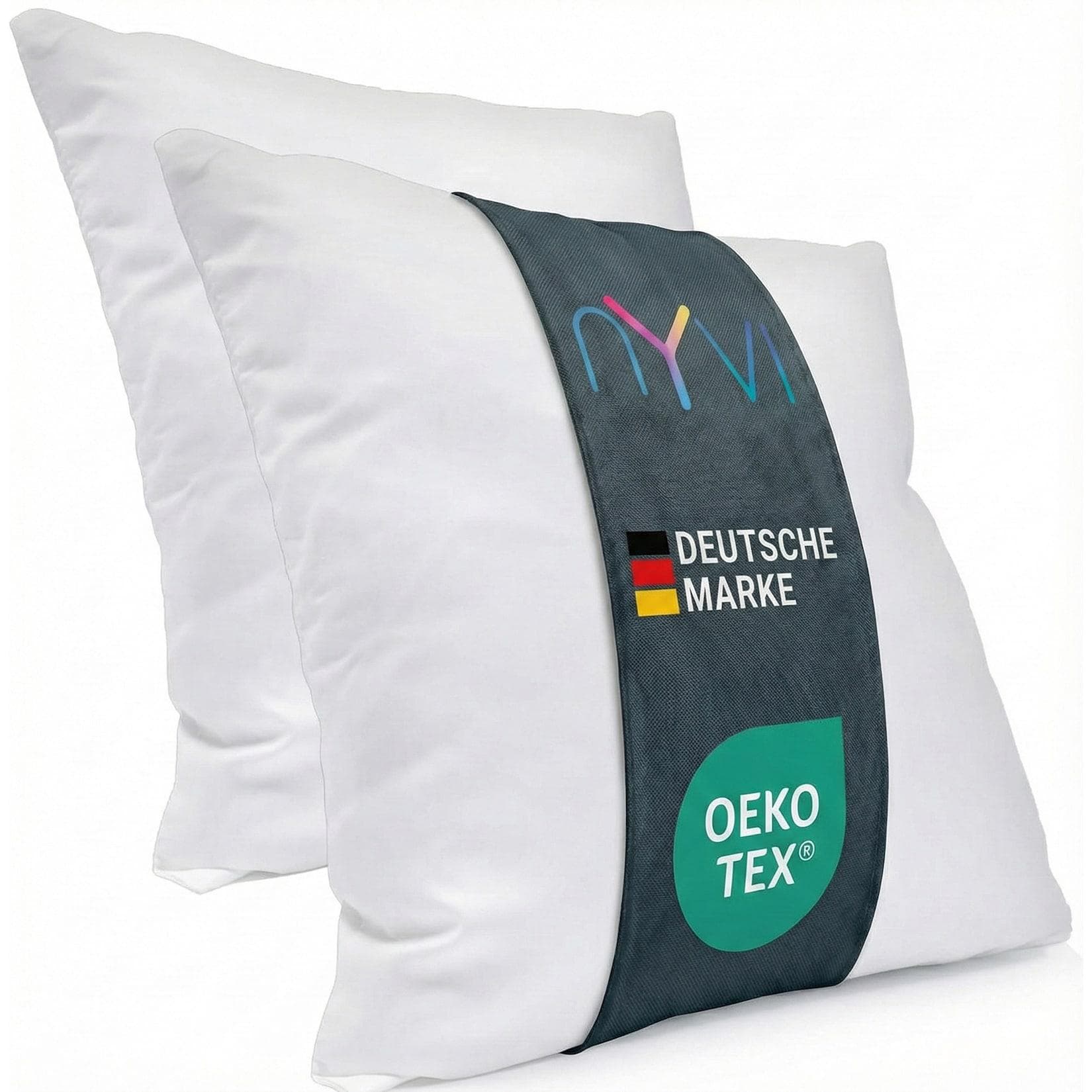 NYVI Kopfkissen NYVICloud Schlafkissen Kissenfüllung waschbar für Allergiker geeignet OEKO-TEX Bettkissen für alle Schlaftypen