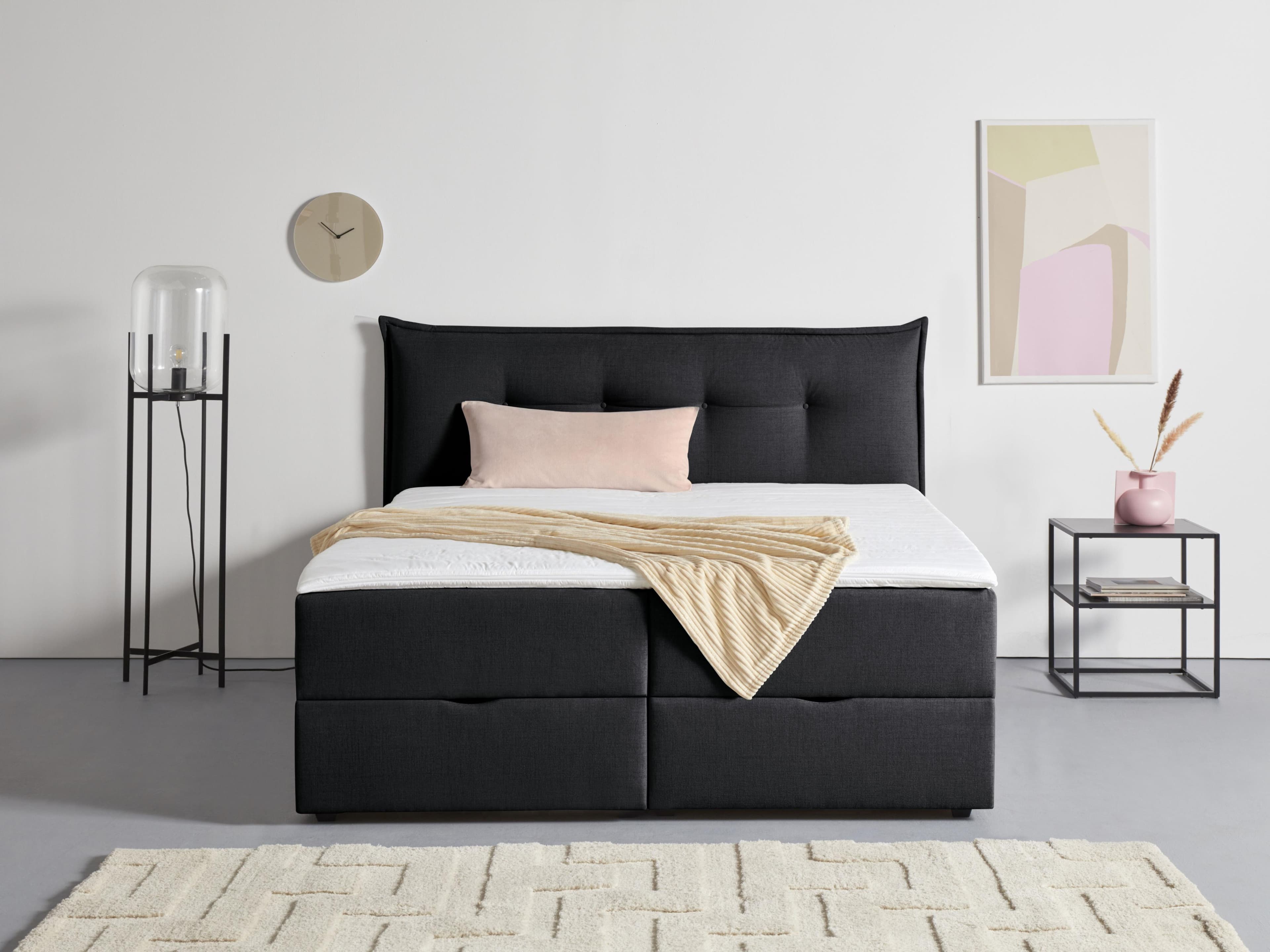 Boxbett mit Bettkasten & Topper | Verschiedene Härtegrade