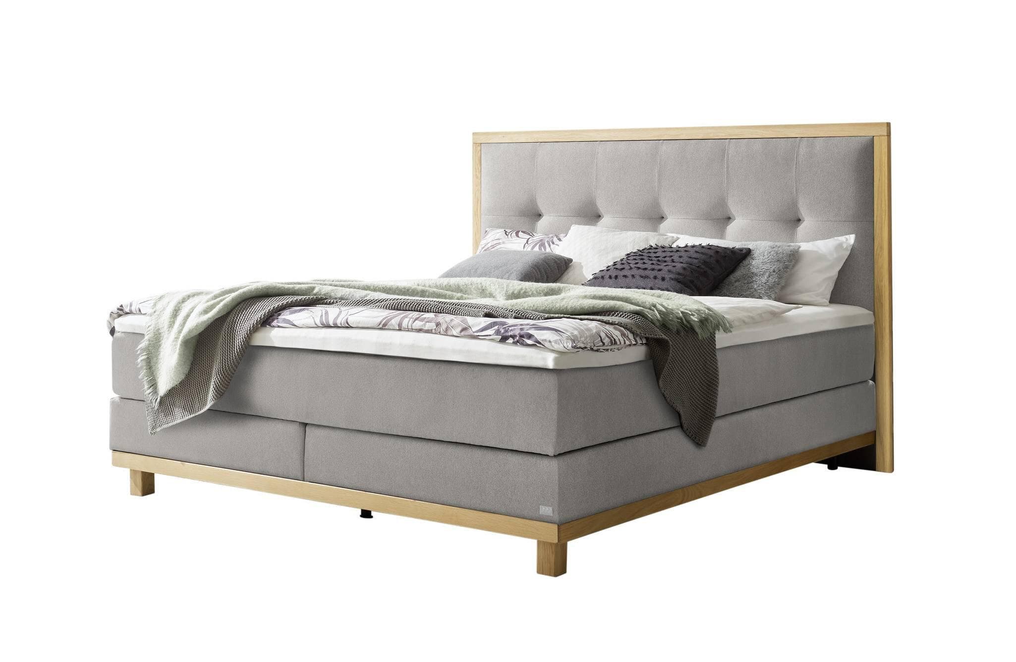 Boxspringbett HASENA CECILIA mit Topper und Matratze