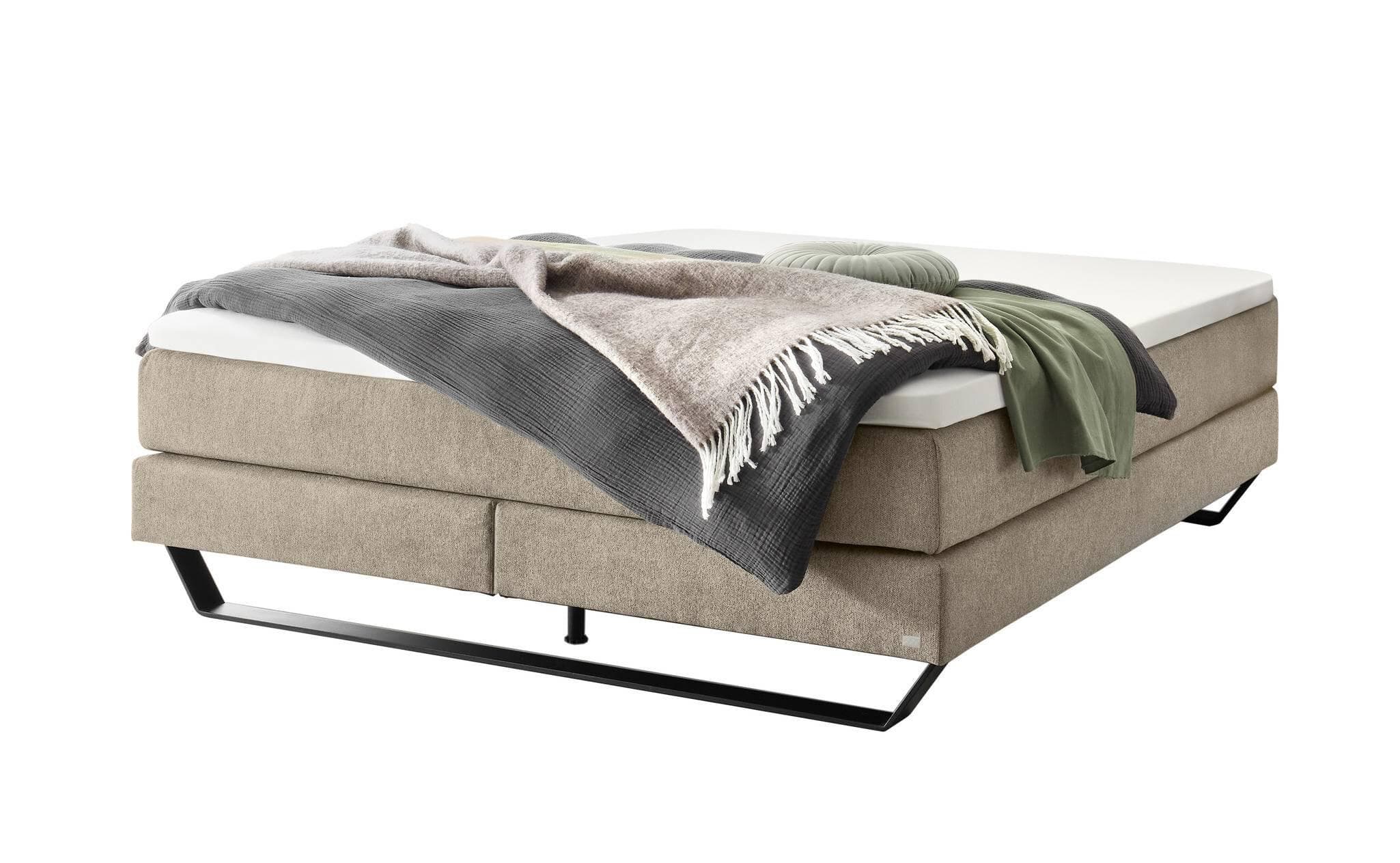 Boxspringbett HASENA JULIETA mit Topper und Tonnen-Taschenfederkern