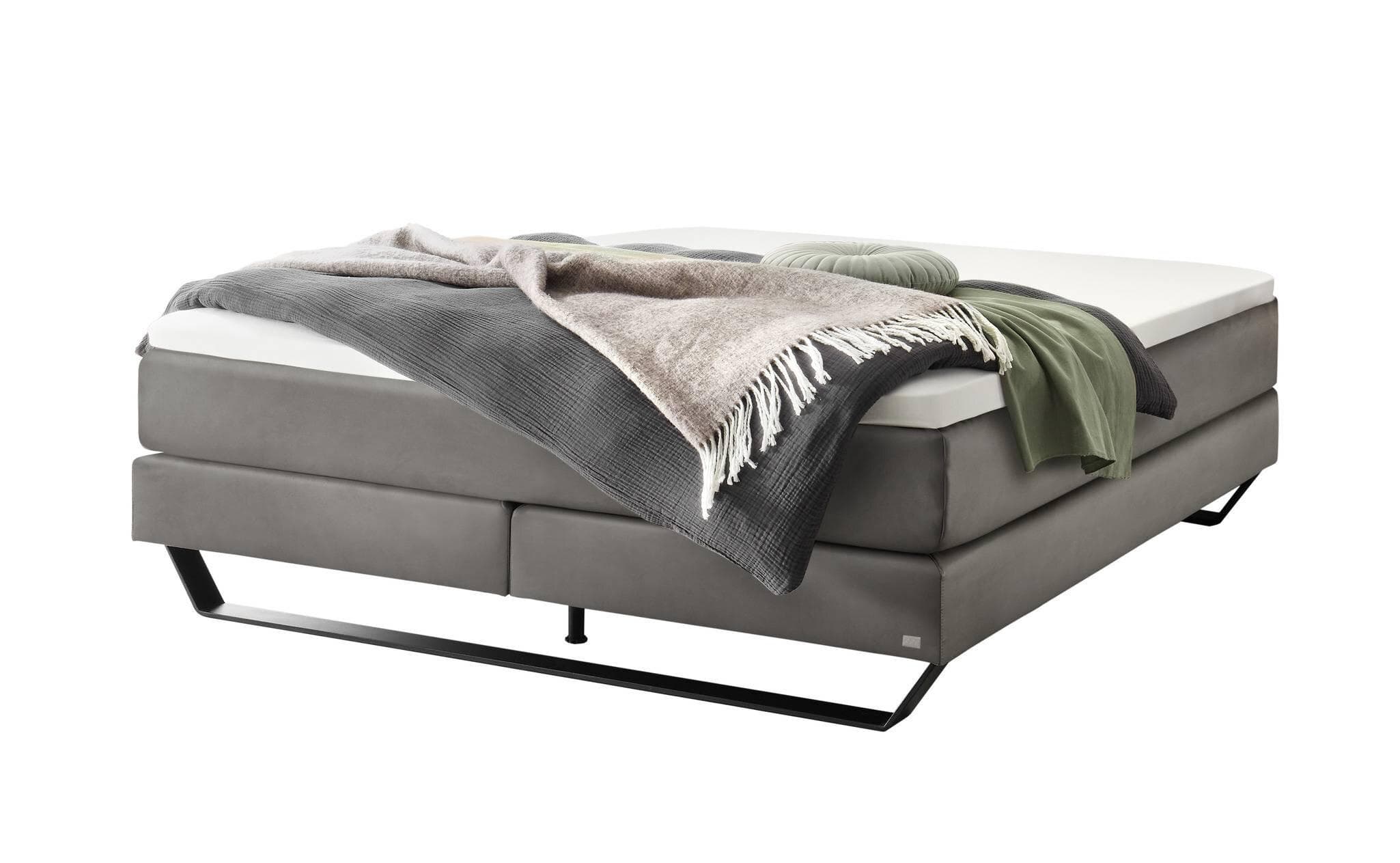 Boxspringbett HASENA JULIETA mit Glamour-Top