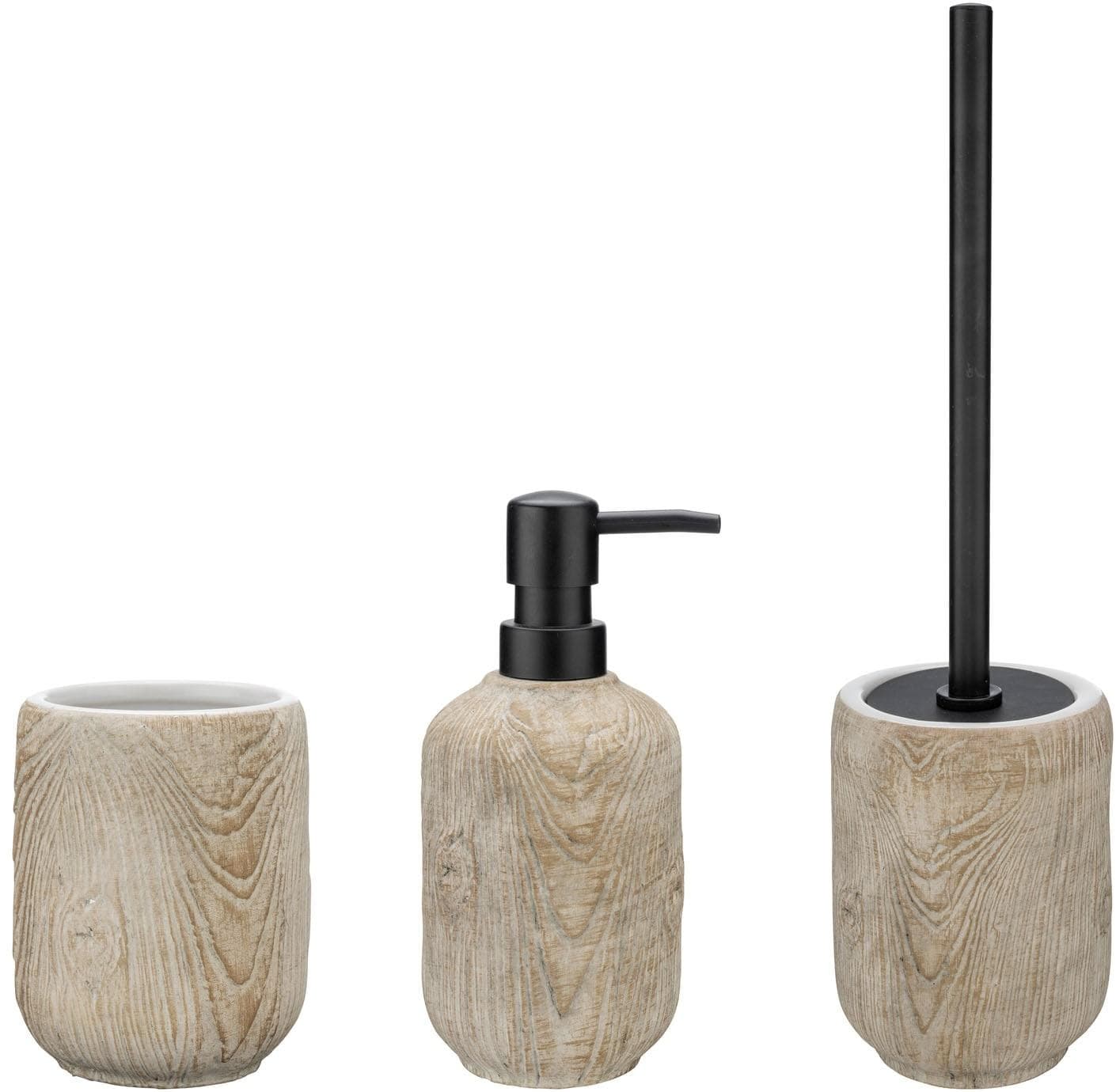 WENKO Badaccessoire-Set Florio Beige Keramik