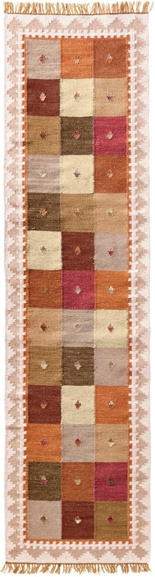 HEINE HOME Kelim Teppich 190x290cm Bunt Wolle