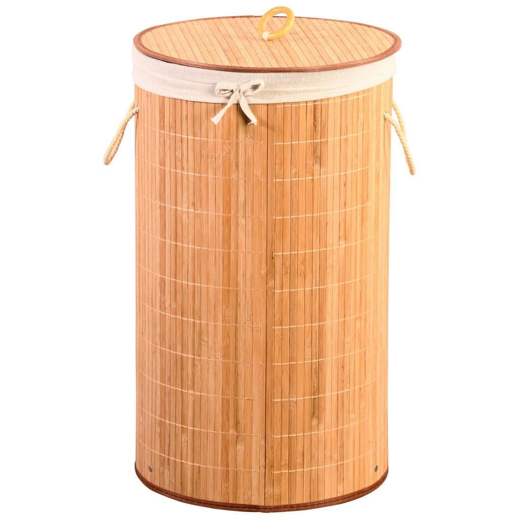 Kesper Bambus Wäschetonne mit Deckel - FSC-zertifiziert