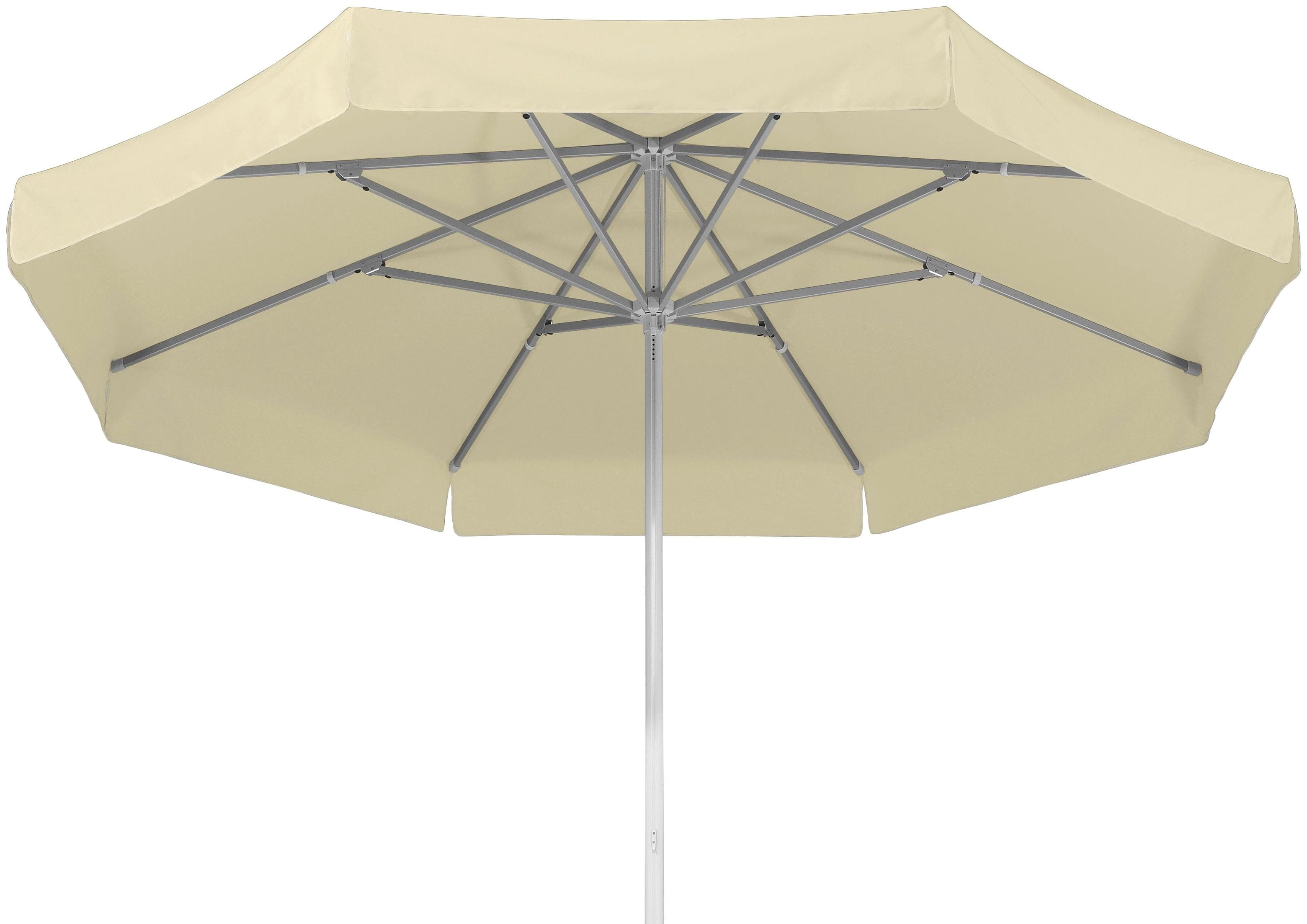 Marktschirm SCHNEIDER SCHIRME "Jumbo" Beige Aluminium/Polyester 400x295 cm