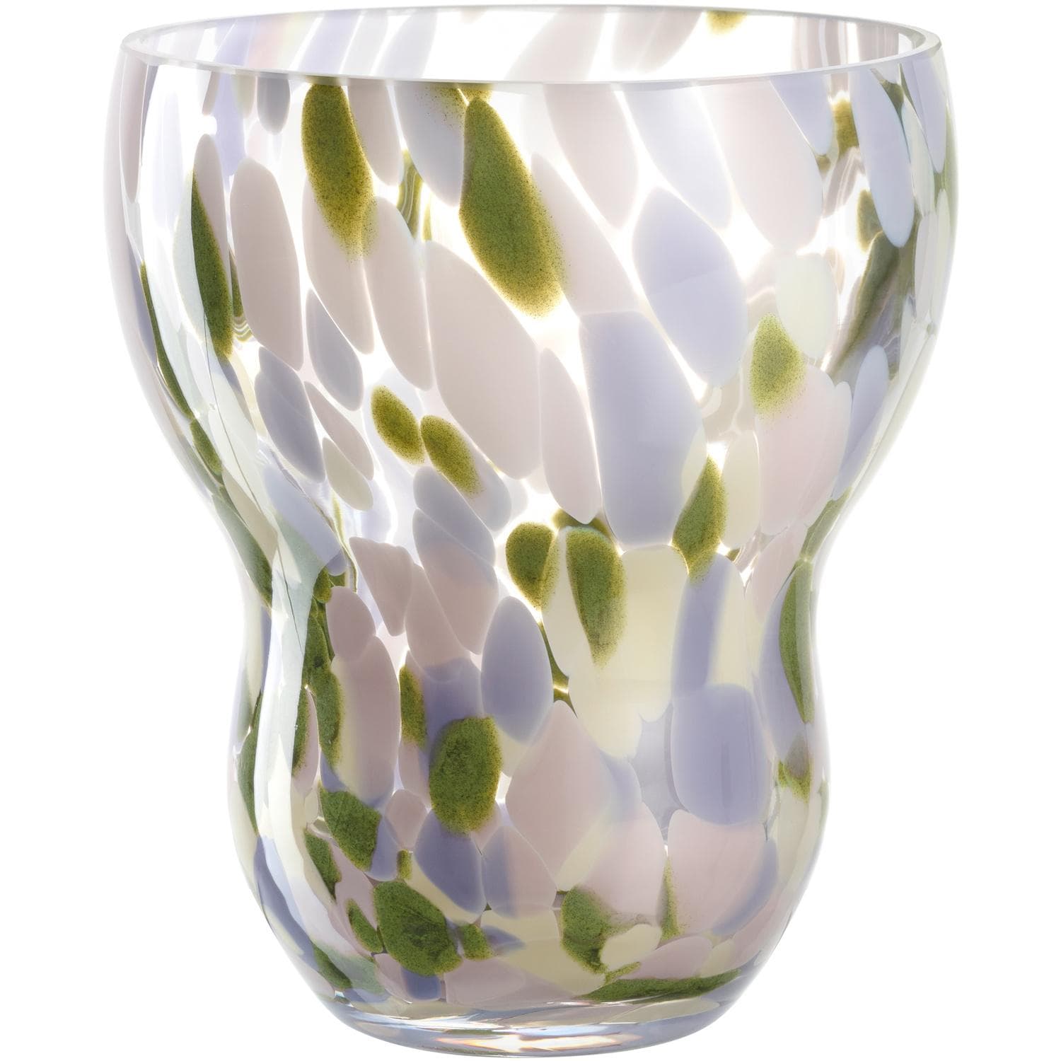 Vase VIVACE Mehrfarbig Glas