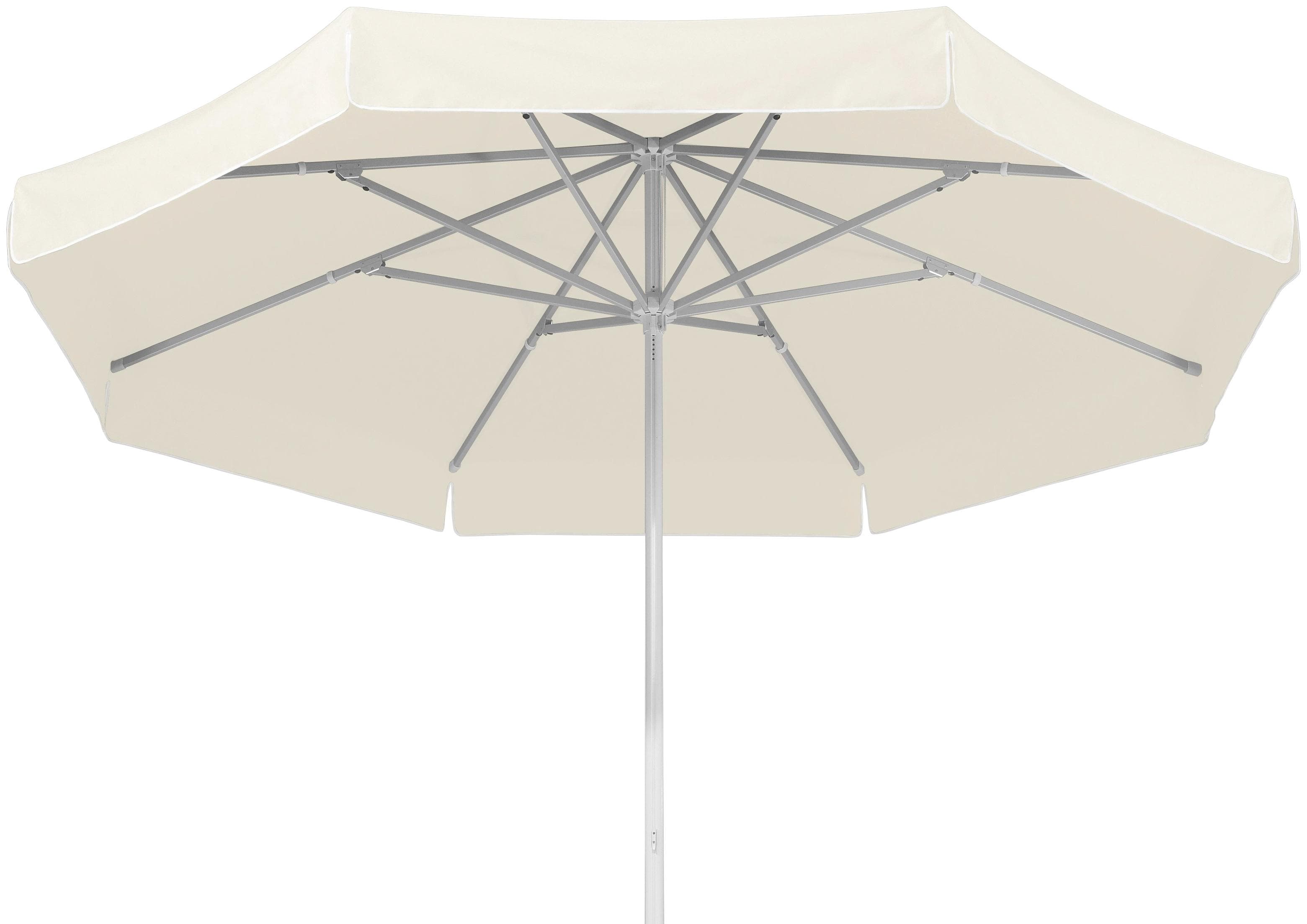 Marktschirm SCHNEIDER SCHIRME "Jumbo", weiß, 400 cm