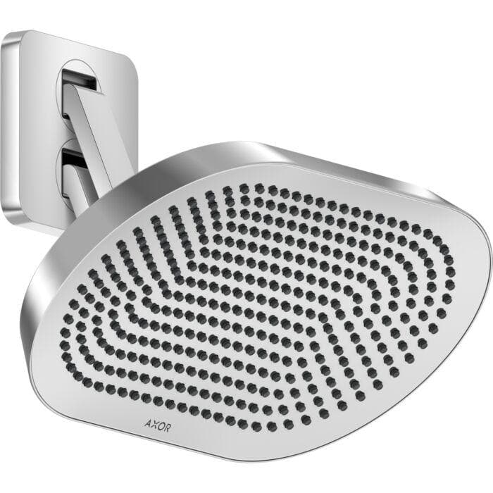 hansgrohe Axor ShowerSphere Kopfbrause 370x220mm chrom mit verstellbarem Arm