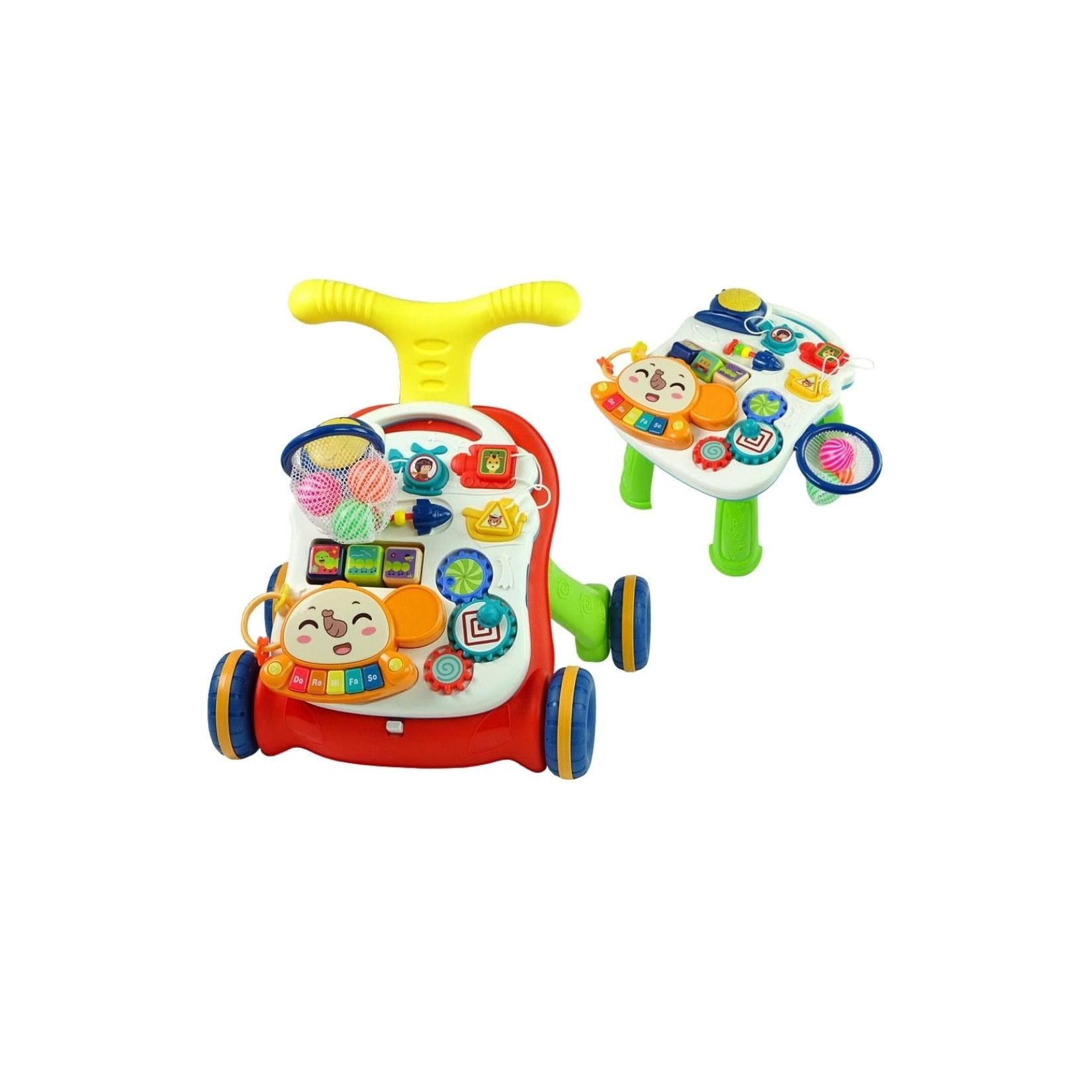 Coemo 2in1 Baby Laufwagen Rolli Multifunktion Spieltisch