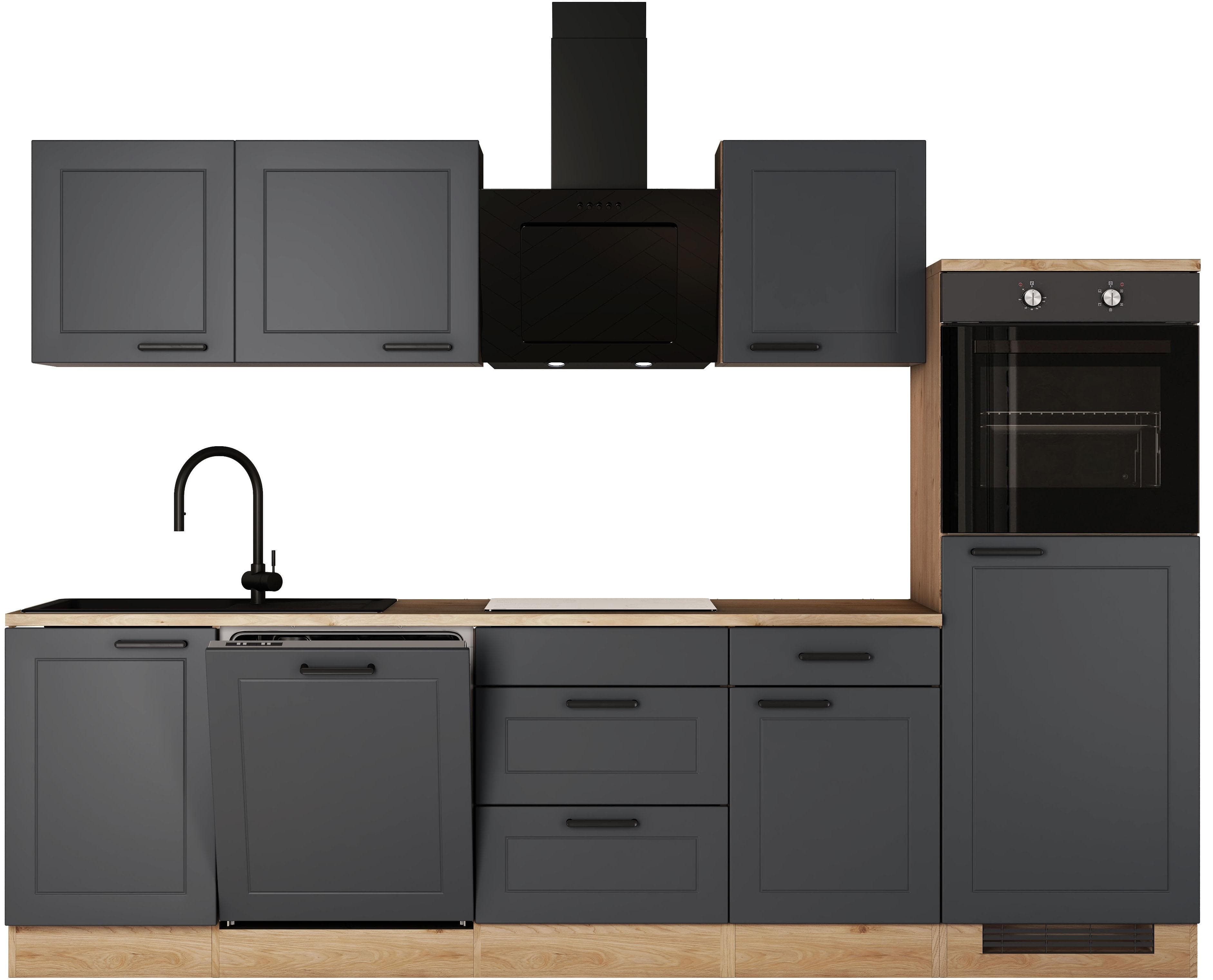 Flex-Well Küche ROMEO & JULIA Landhaus-Stil 280 cm