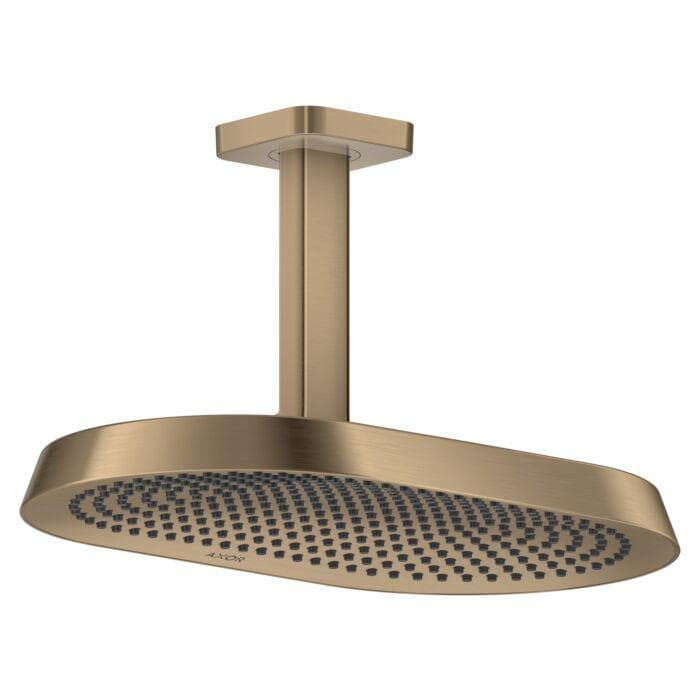 hansgrohe Axor ShowerSphere Kopfbrause Deckenanschluss brushed bronze