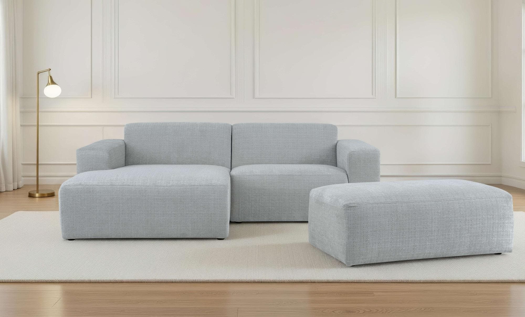 Ecksofa INOSIGN Koa 228cm L-Form Modulsofa Chenille