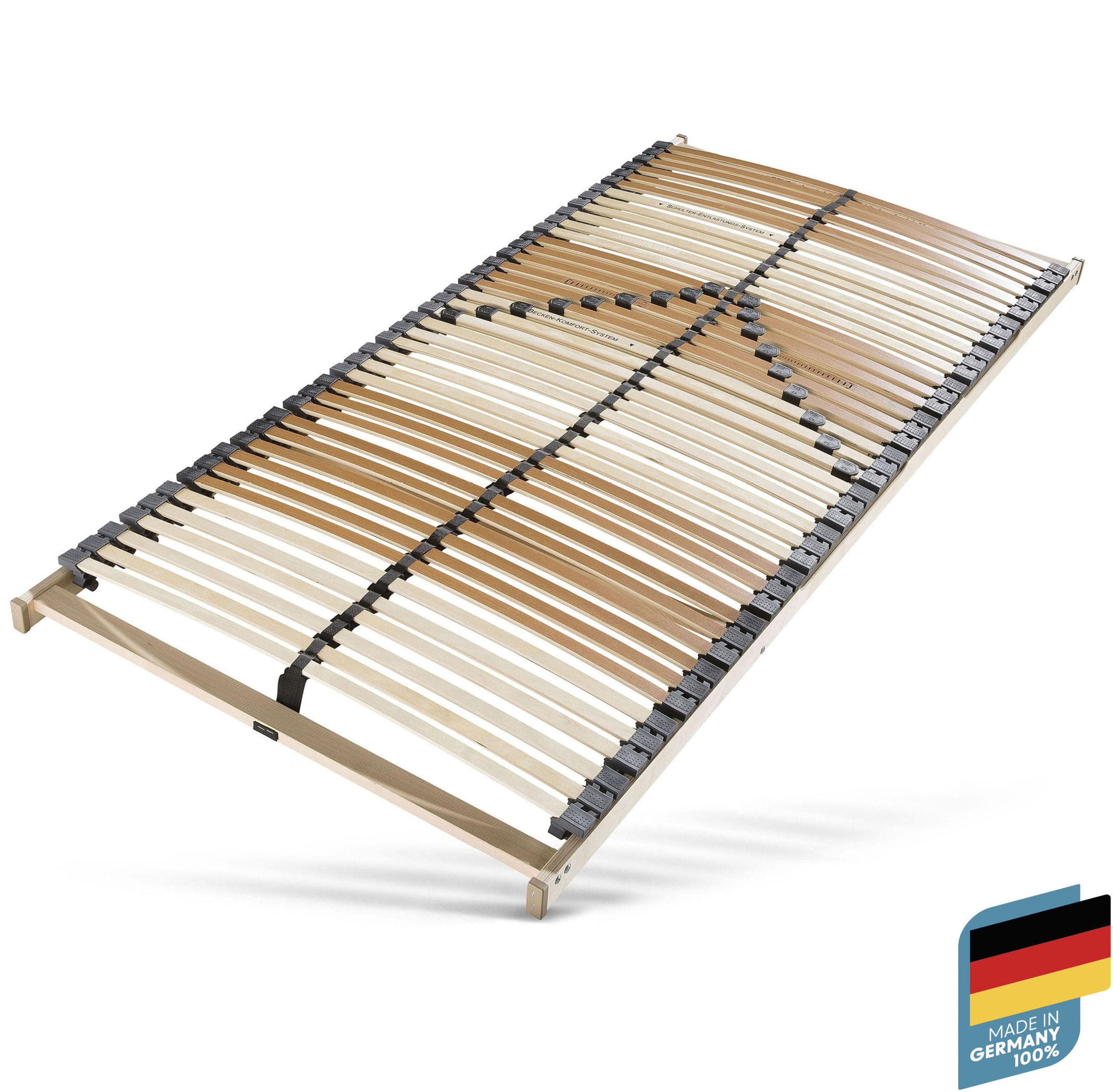 Beco Lattenrost Comfort Lux, Federholzleisten, Schulter-Entlastung