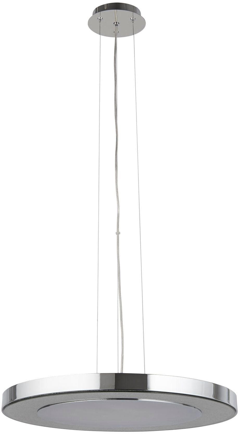 SEARCHLIGHT LED-Hängeleuchte Lexi 1-flammig Chrom Dimmbar