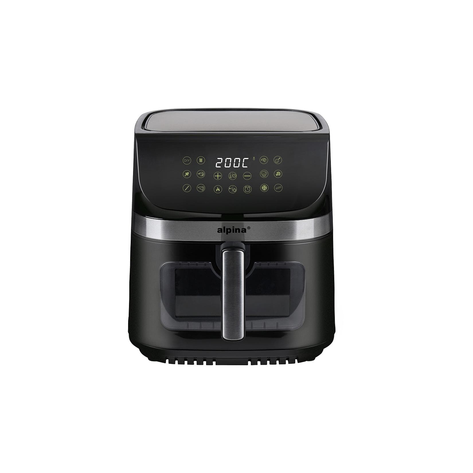 ALPINA Heißluftfritteuse 9L 1800W