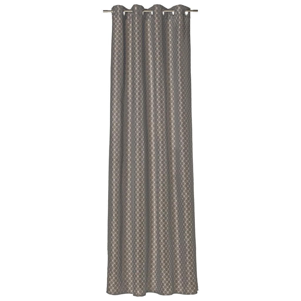 JOOP! Cornflowers Vorhang mit Ösen - Allover Design in Kitt