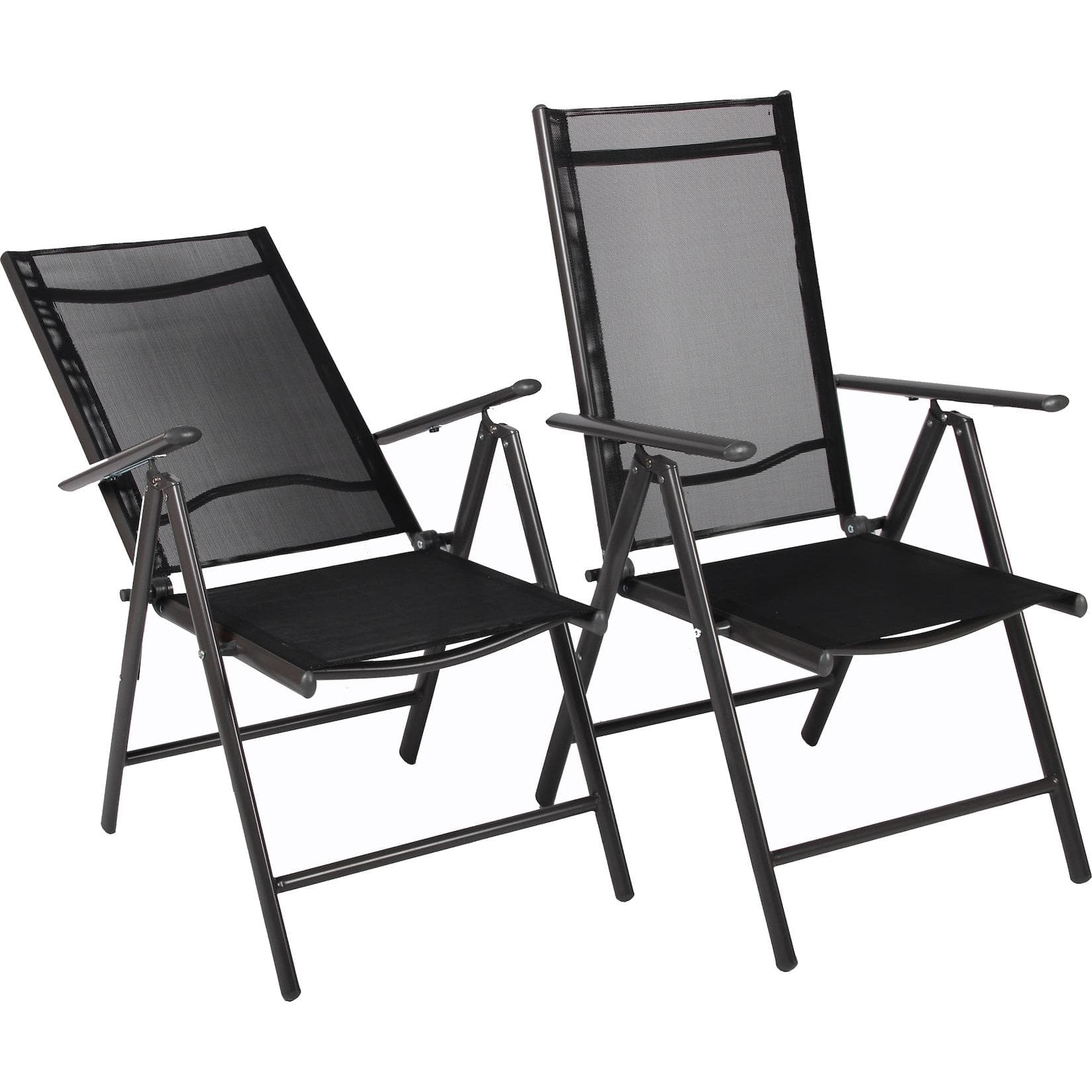 Hochlehner-Klappstühle aus Alu (2er Set)