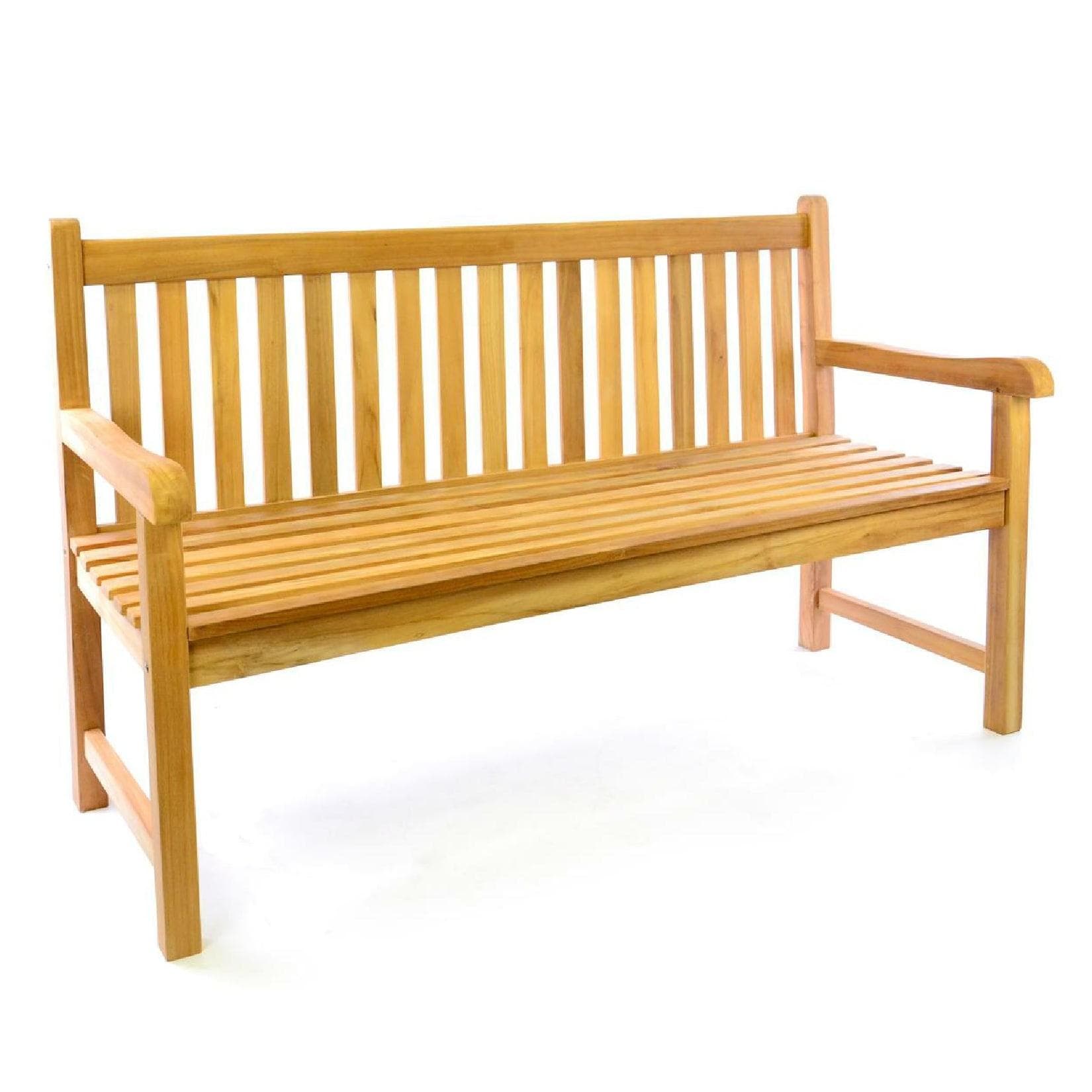 VCM Gartenbank Landhausstil Teak Holz S0B3Q0RP