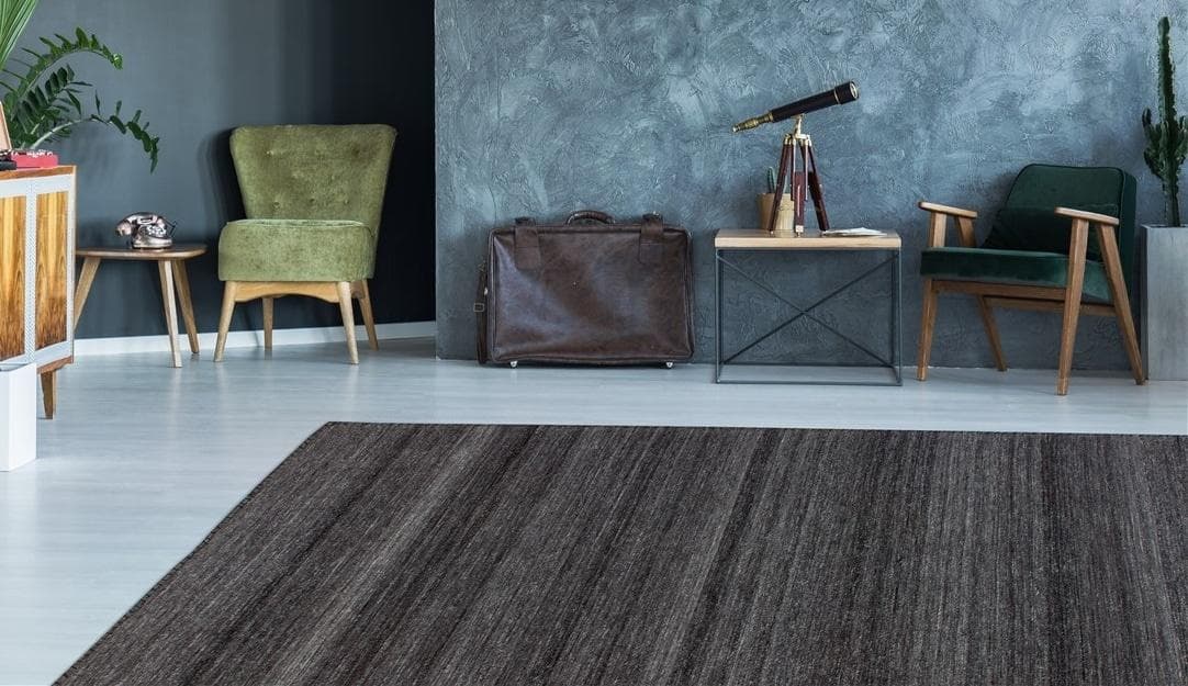 Kayoom Phoenix Teppich - Anthrazit/Multi Jacquard Flachflor