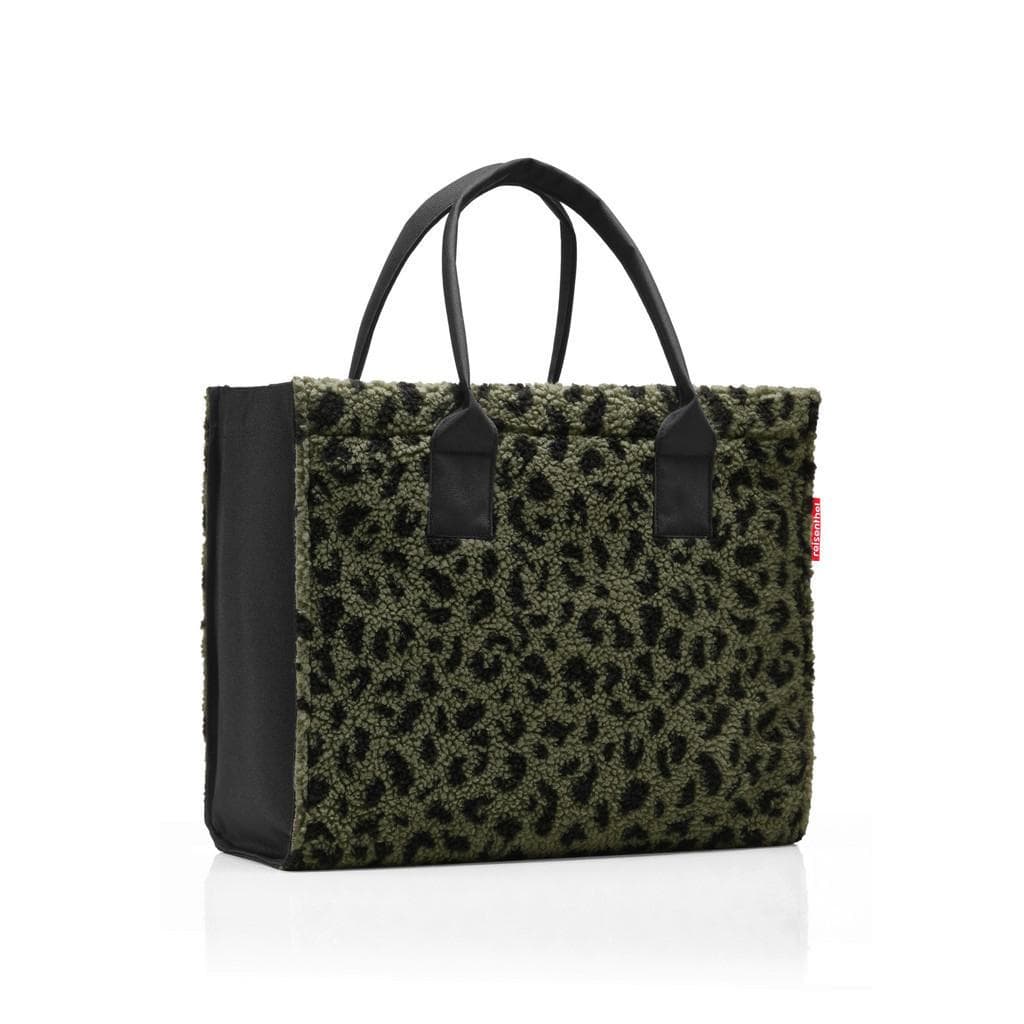 Reisenthel Shopper Daily Shopper Teddy Leo Olive Dunkelgrün 14 L