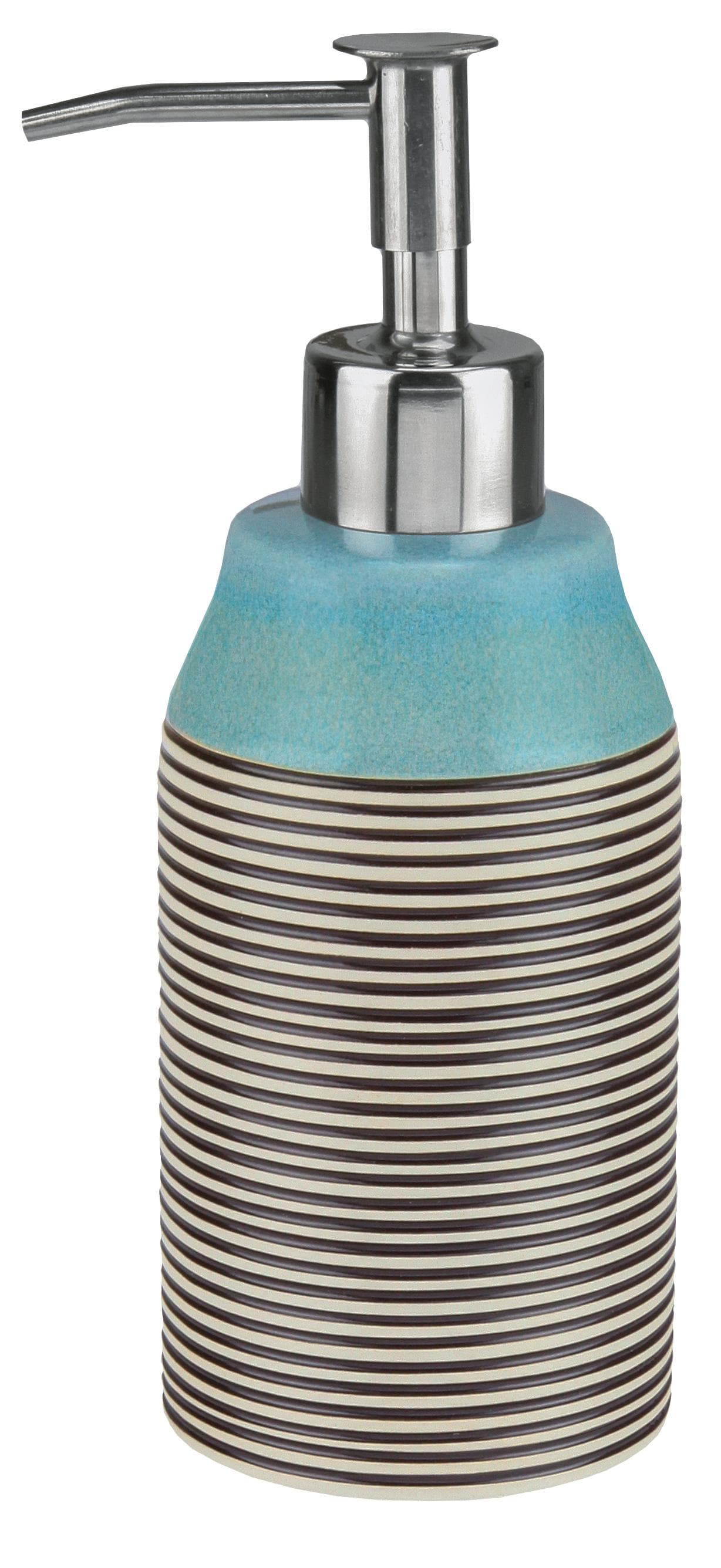Seifenspender OKAPI Blau Türkis Grün Keramik