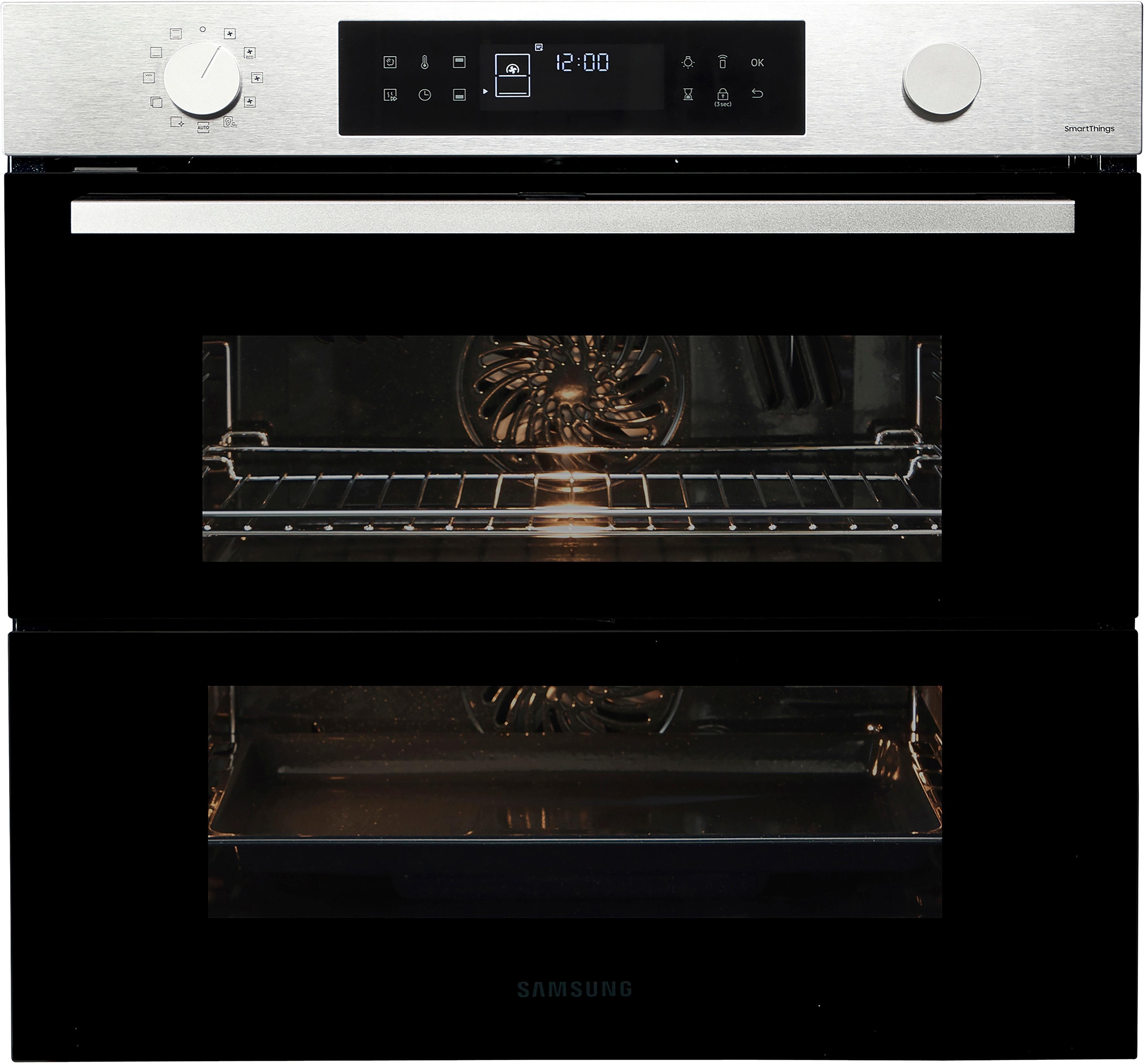 Samsung Einbaubackofen NV7B4550VAS/U1 Dual Cook Flex Schwarz