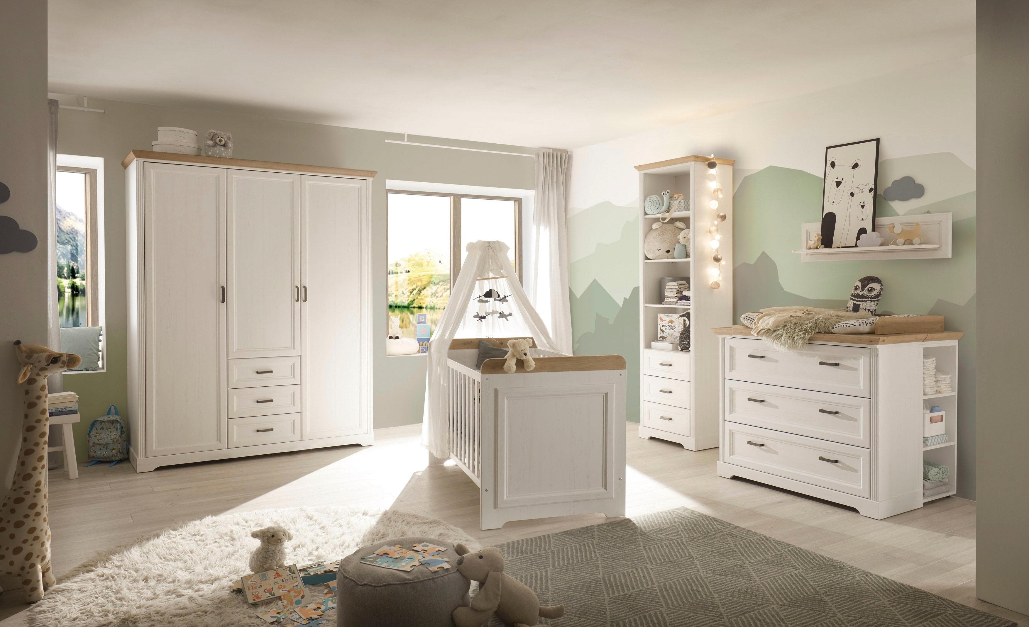 Babyzimmer-Komplettset BEGABINO "Jasmin" Anderson Pine