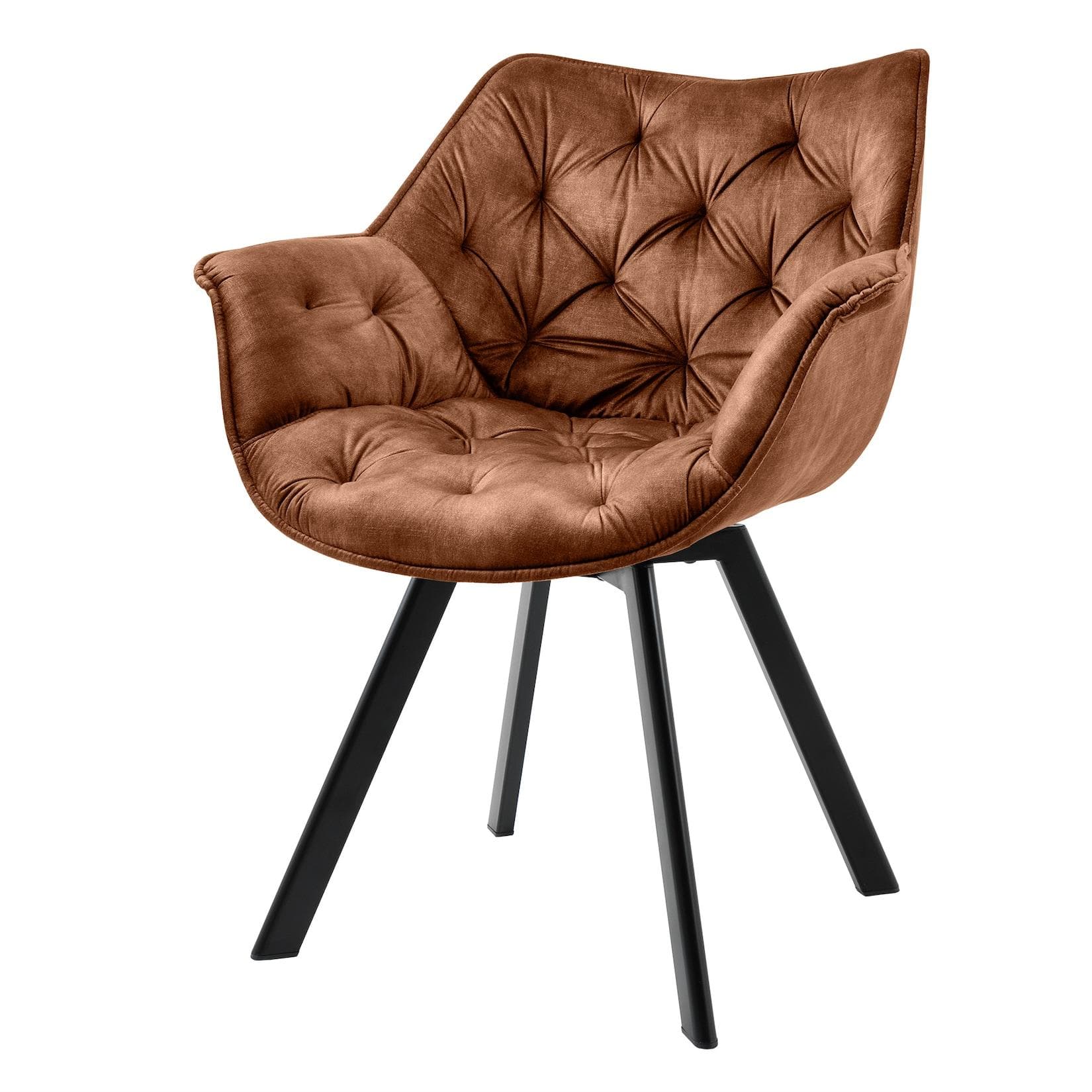 riess-ambiente Polsterstuhl THE DUTCH COMFORT Rost