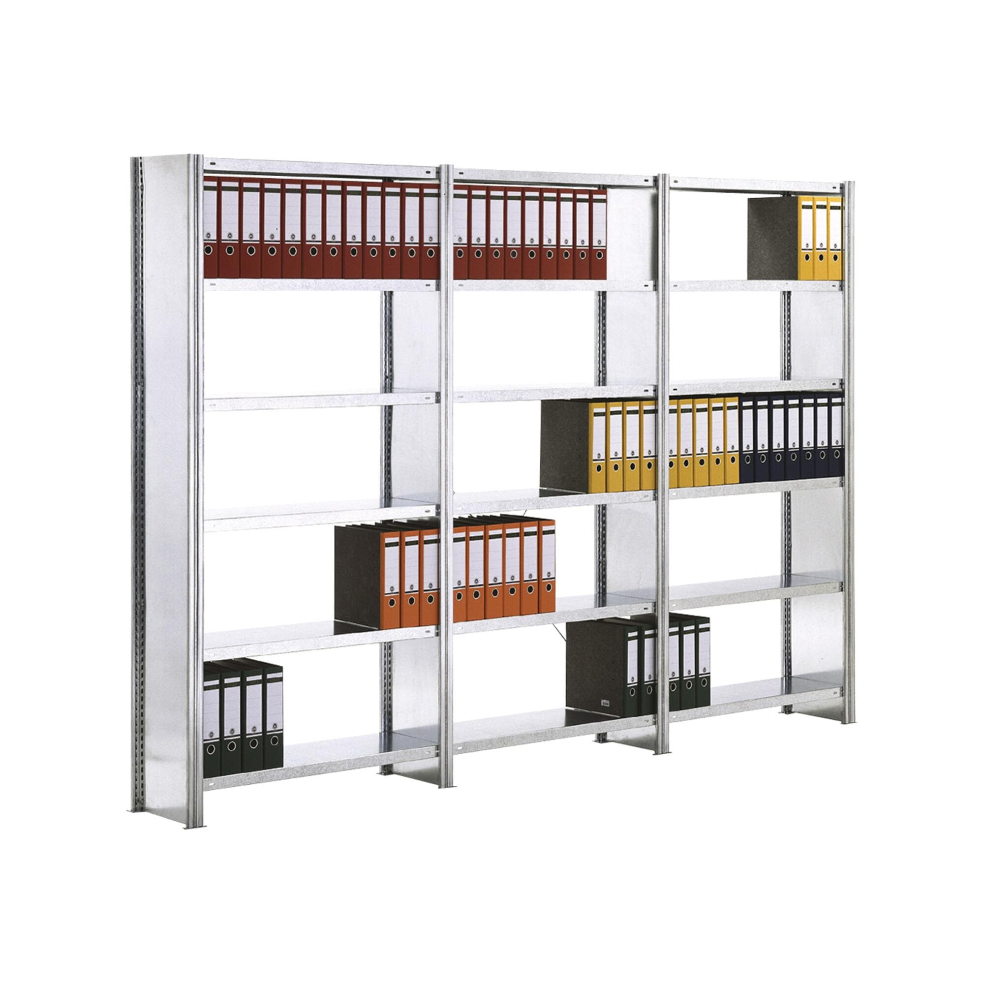 Regalwerk BERT Büroregal Anbaufeld Vollblech Seitenwand