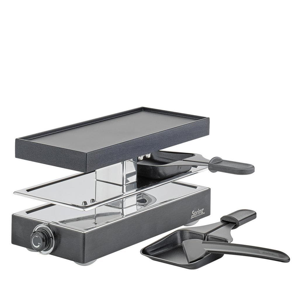 Spring Raclette-Grill Raclette2 Classic Schwarz Temperaturregler