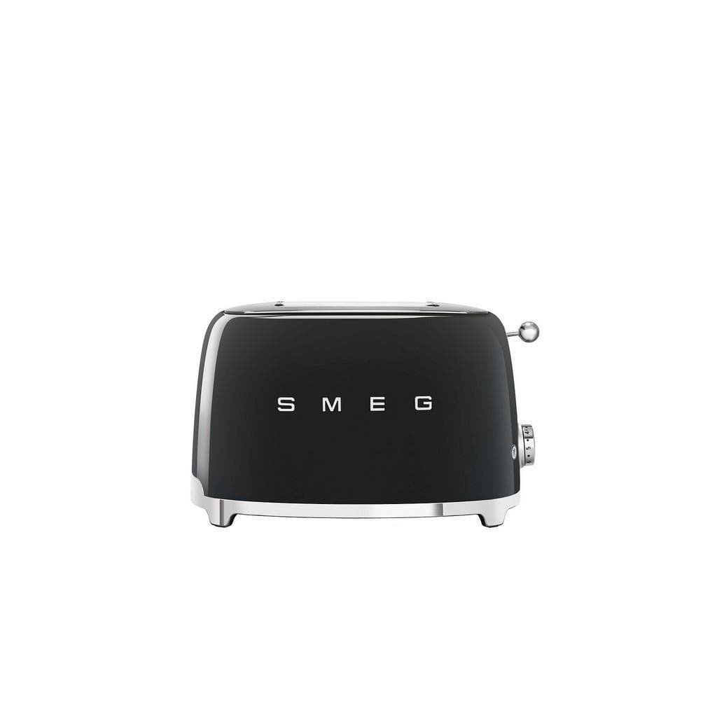 Smeg Toaster 50`s Style Schwarz 6 Bräunungsgrade