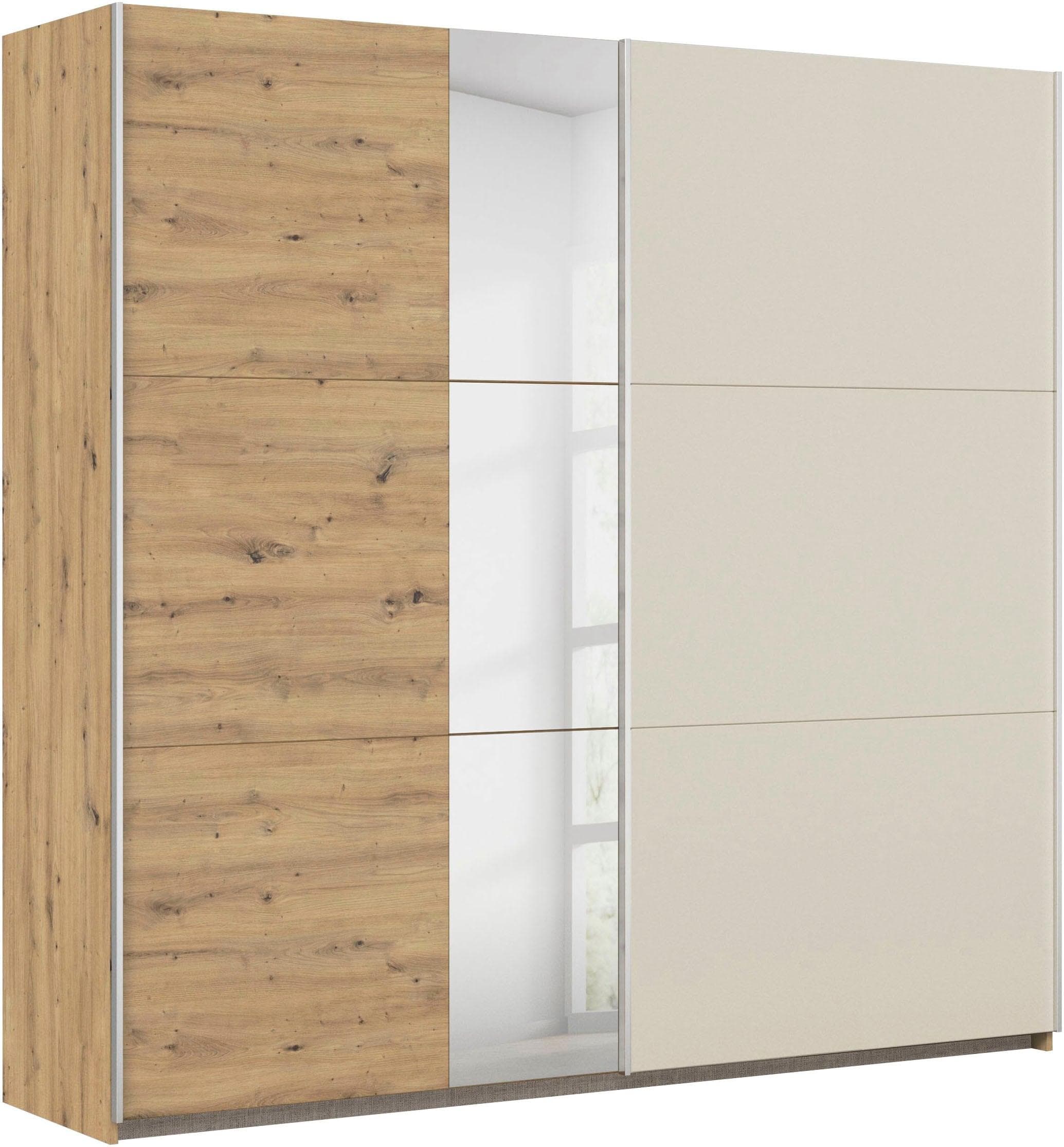 rauch Schlafzimmer-Set Monza, mit Schwebetürenschrank Breite 218 cm, Bettanlage in 2 Breiten