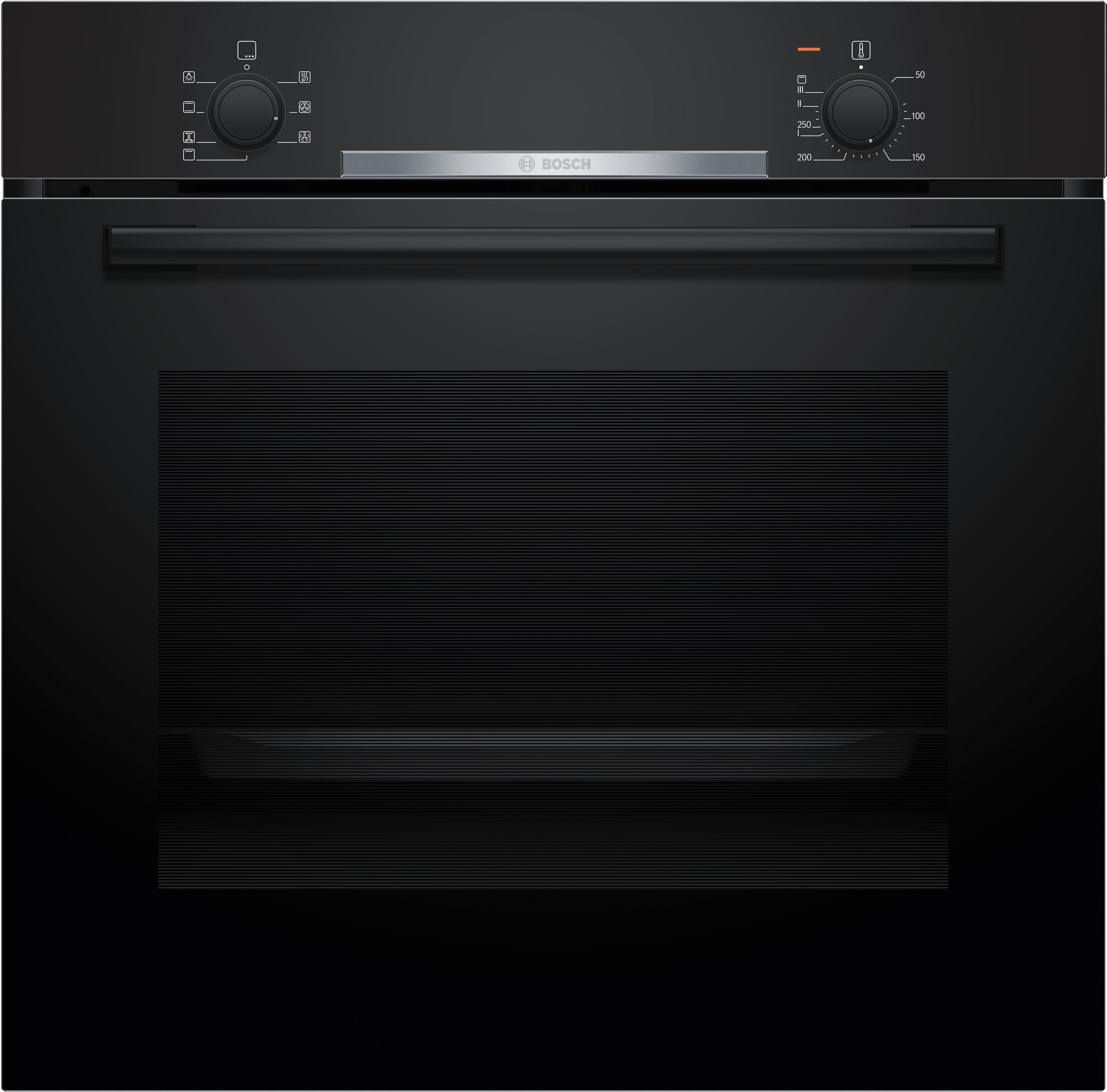 Bosch Einbaubackofen HBA510BA3 3D-Heißluft Schwarz