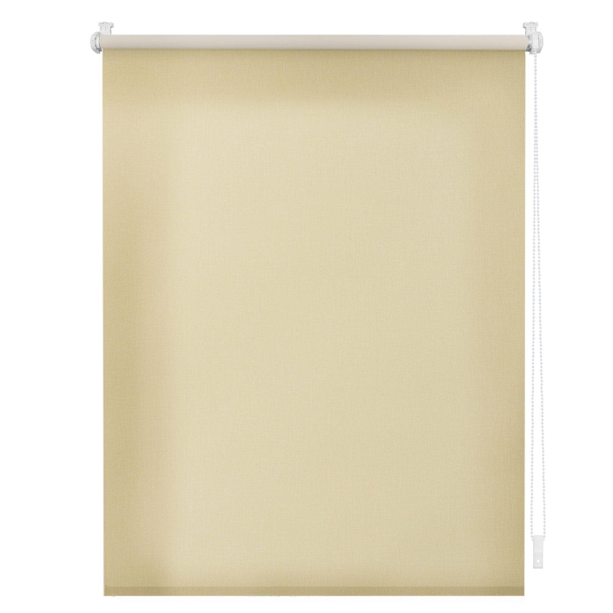 LICHTBLICK Rollo Klemmfix beige mit Thermofunktion