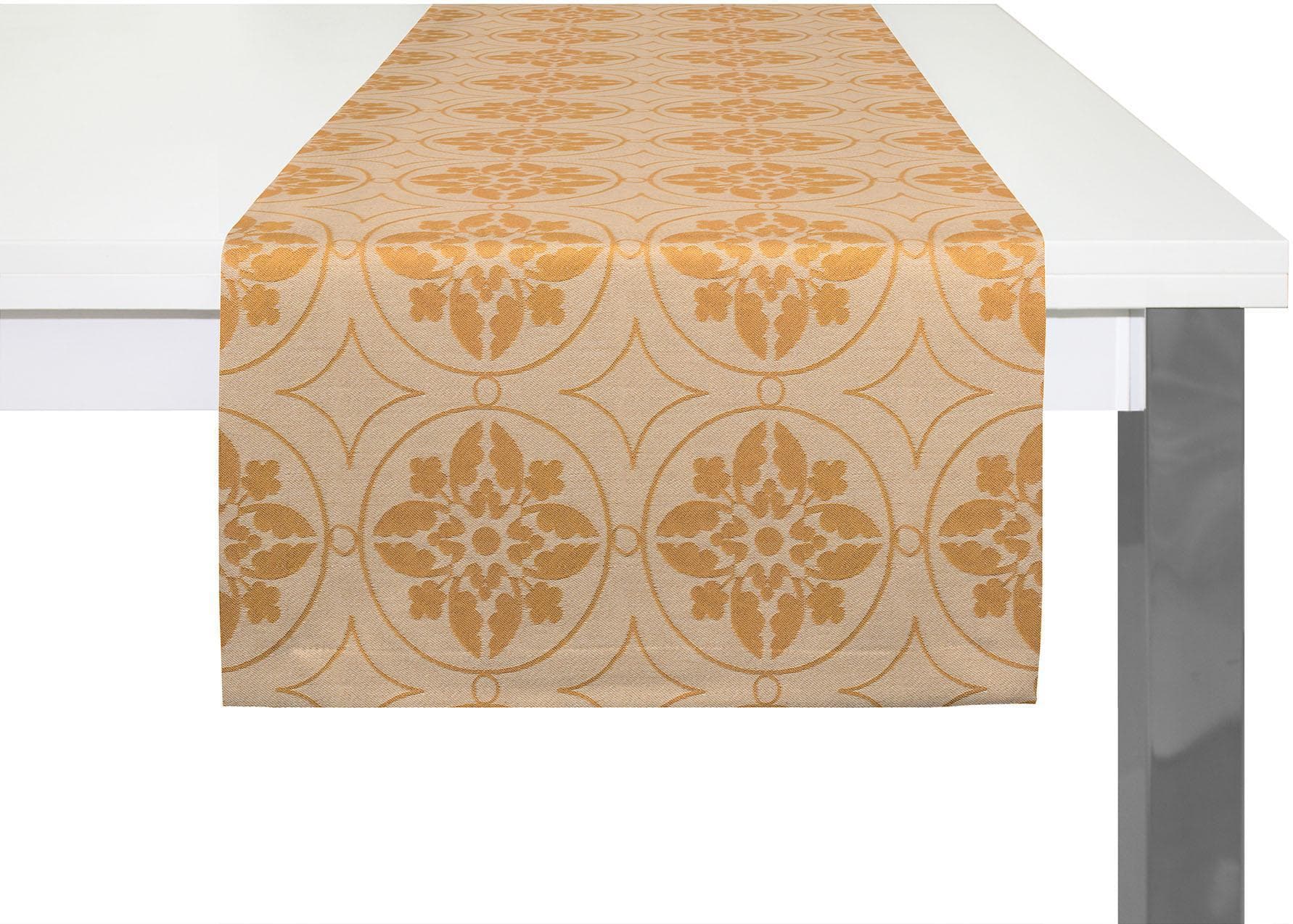 Adam Tischläufer Romantic Puligny: Jacquard-Design aus Bio-Baumwolle