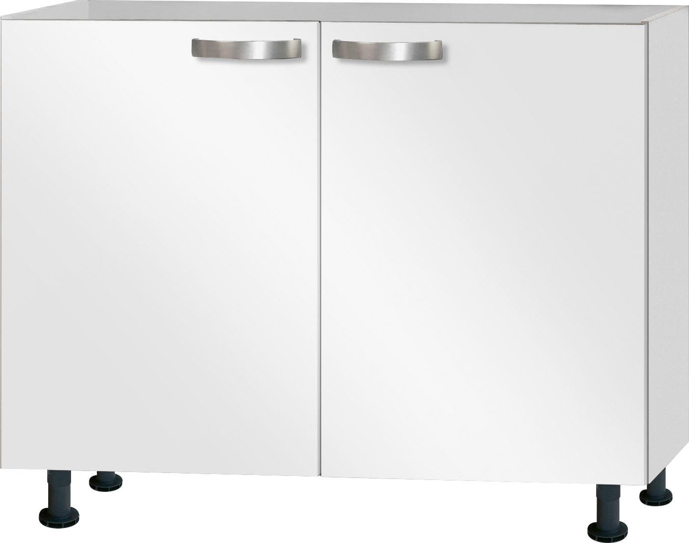 OPTIFIT Spülenschrank Ole: Modernes Design mit Metallgriffen