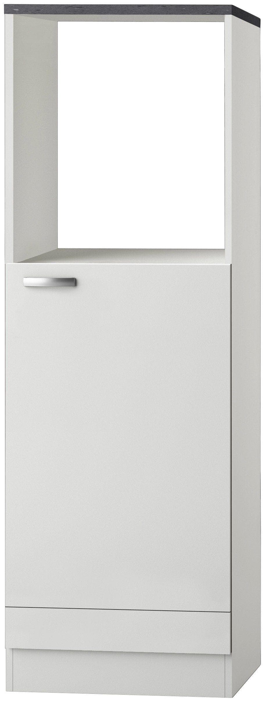OPTIFIT Agos Backofen/Kühlschrank-Umbauschrank: Modernes Design mit Metallgriffen