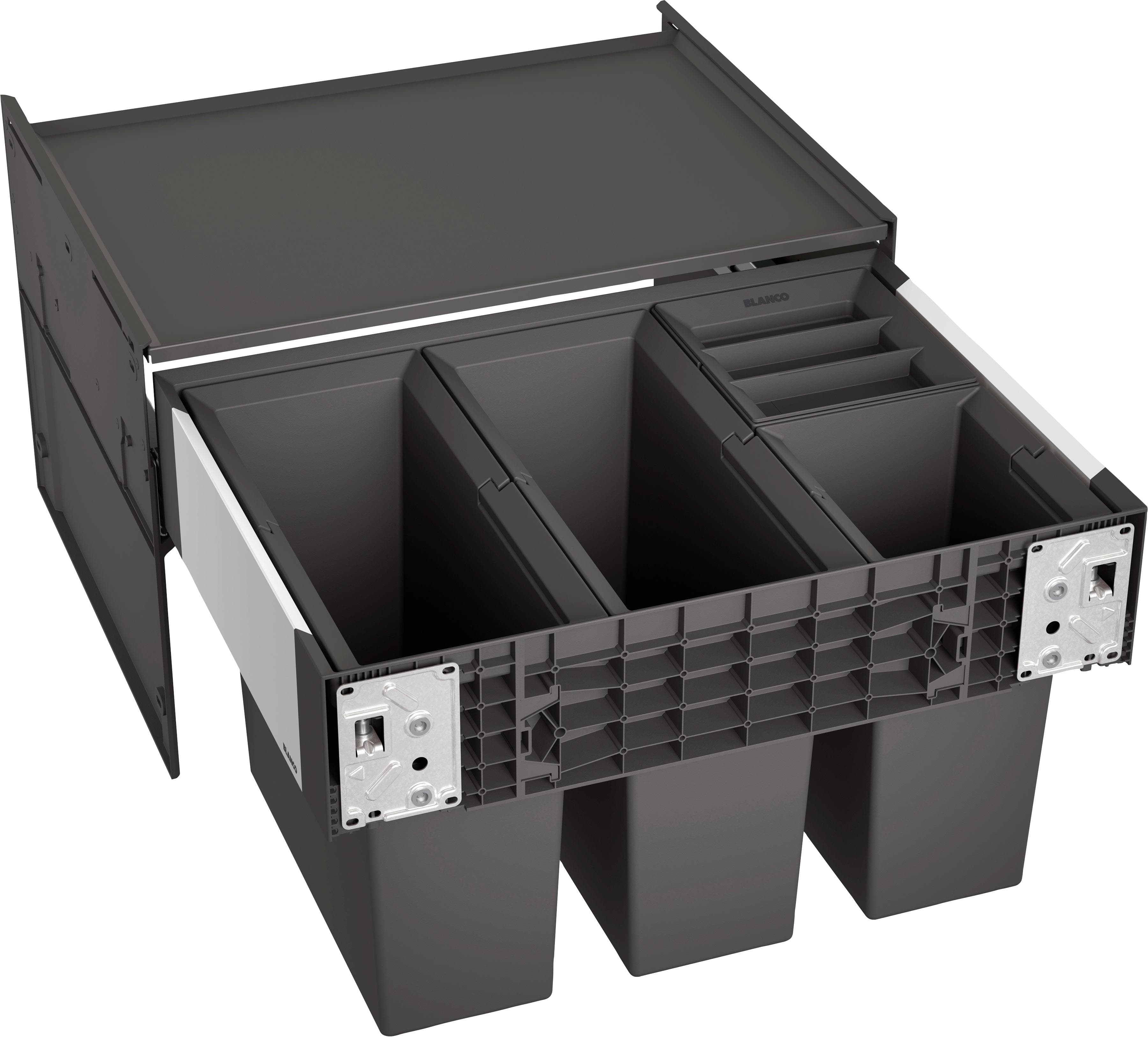 BLANCO Mülltrennsystem Select II 60/4 Schwarz Kunststoff