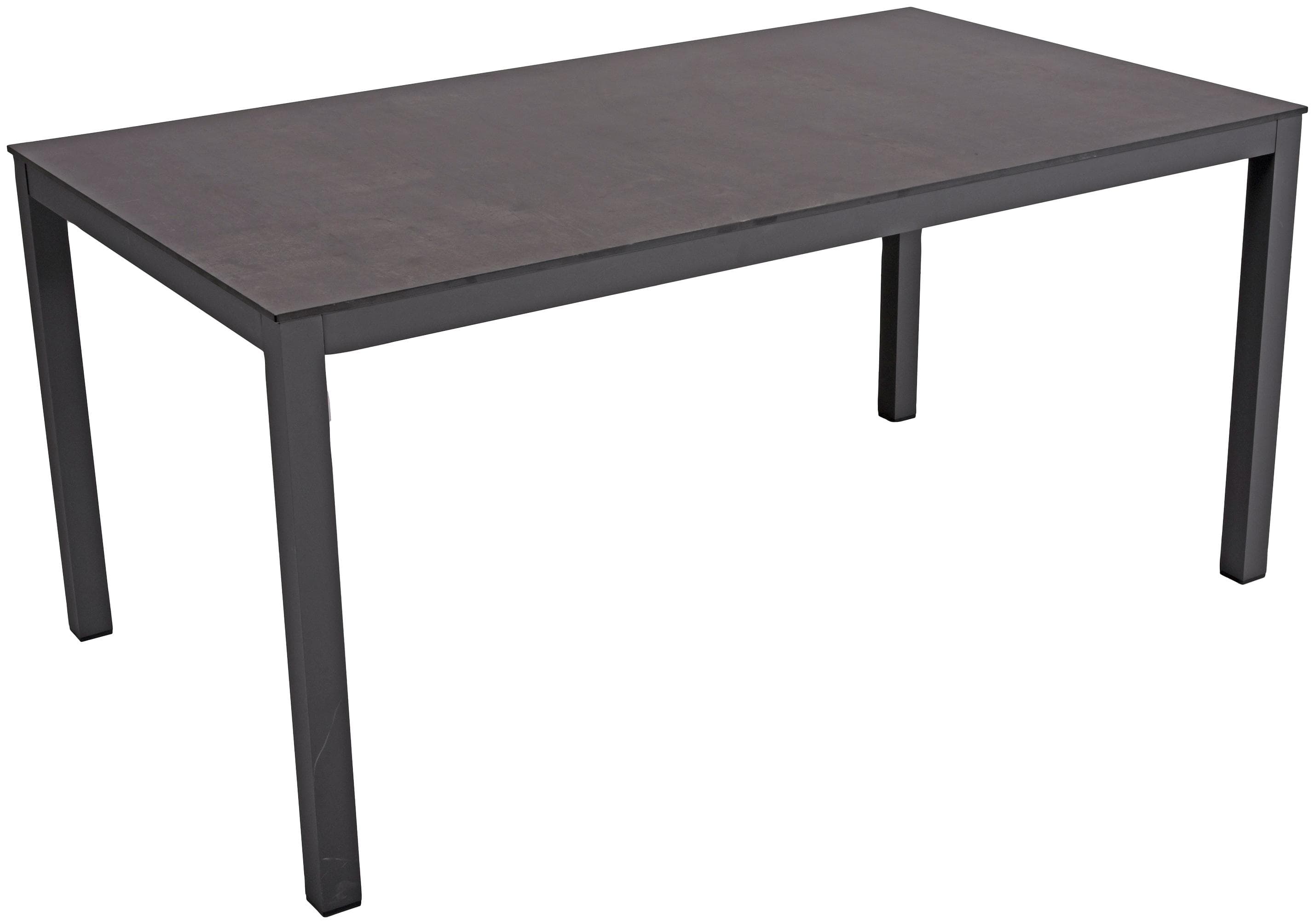 Anthrazit Aluminium Gartentisch für Terrasse & Balkon