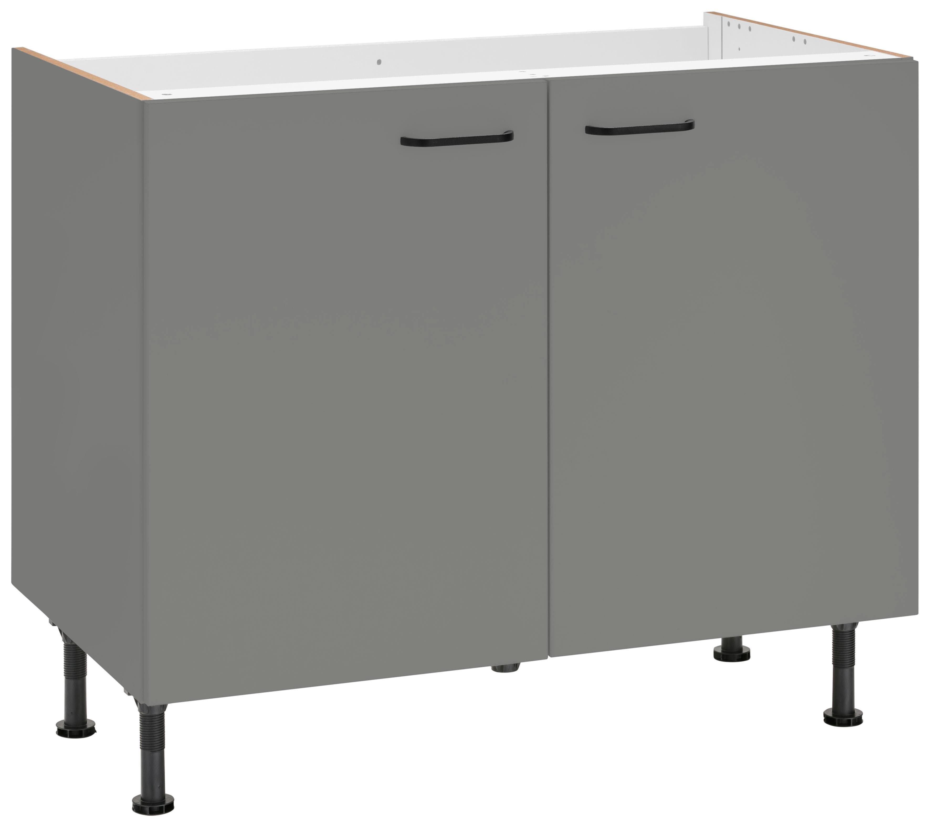 OPTIFIT Spülenschrank Elga - Skandinavisches Design mit Soft-Close-Funktion