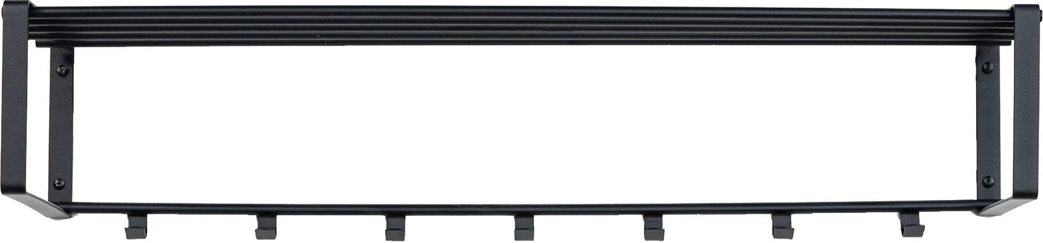 Garderobenleiste SPINDER DESIGN REX Schwarz Stahl