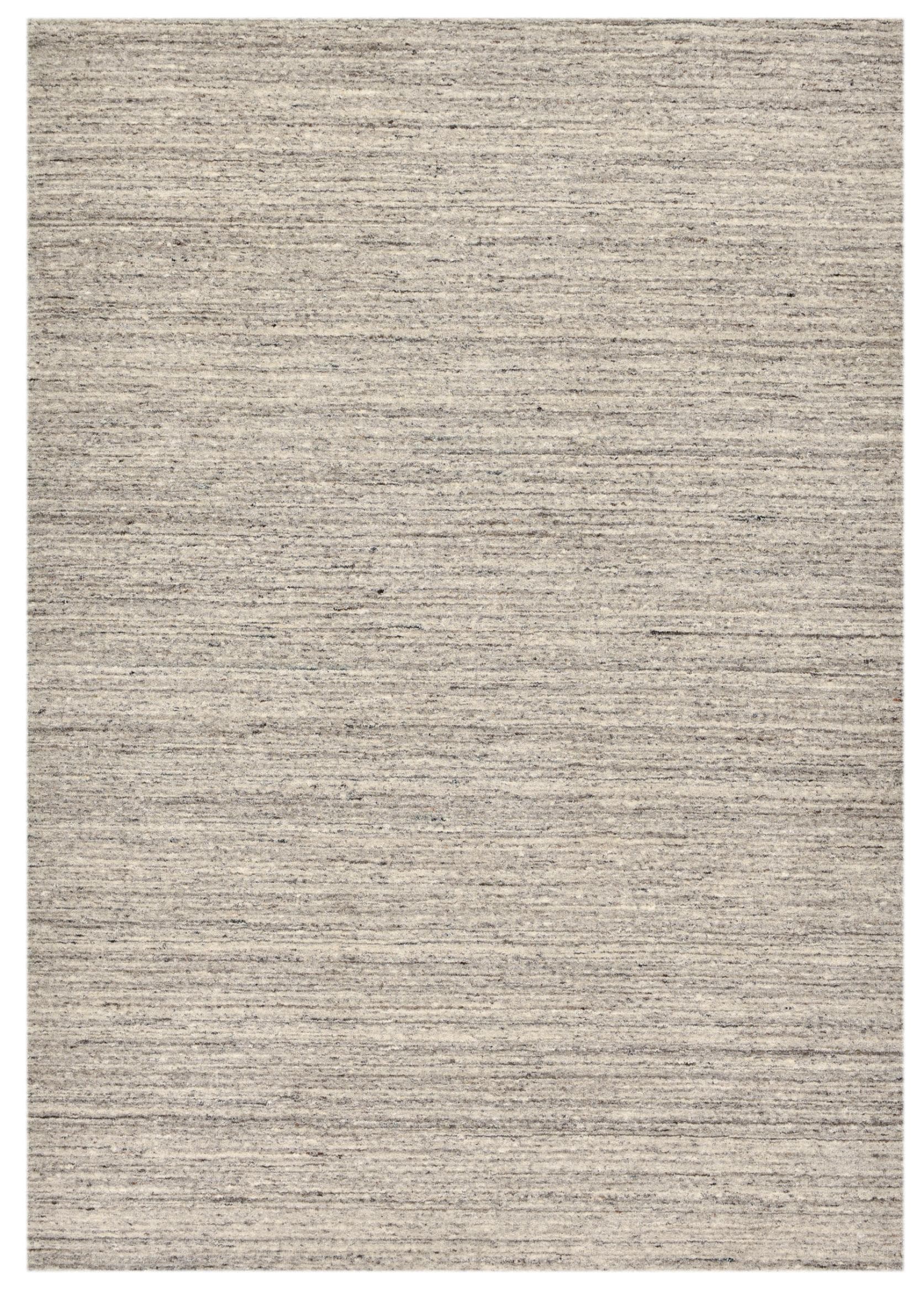 THEKO Wollteppich Pure UNI: Handgewebt, Meliert, Reine Wolle