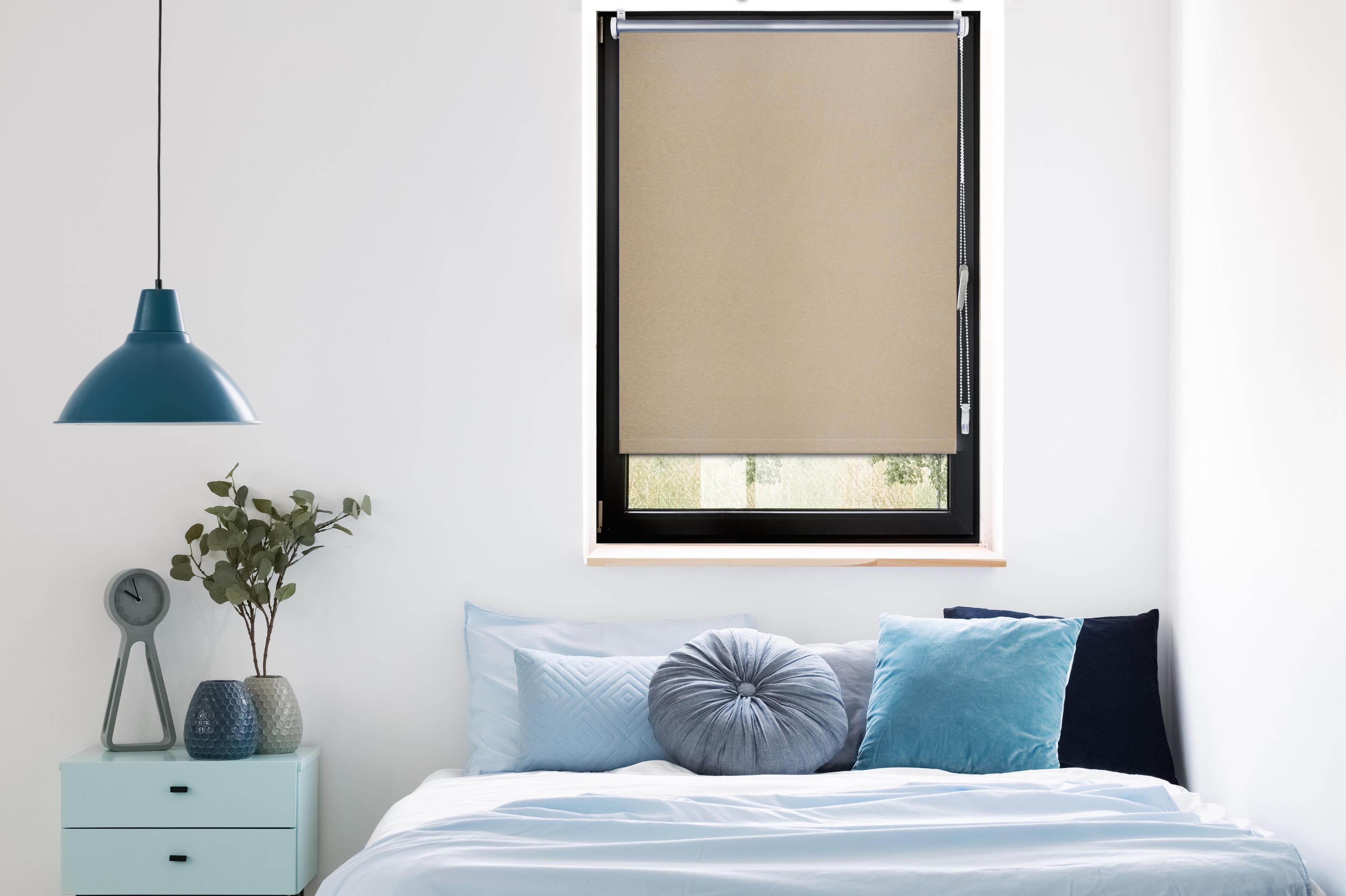 Seitenzugrollo MYDECO Trend Beige Polyester