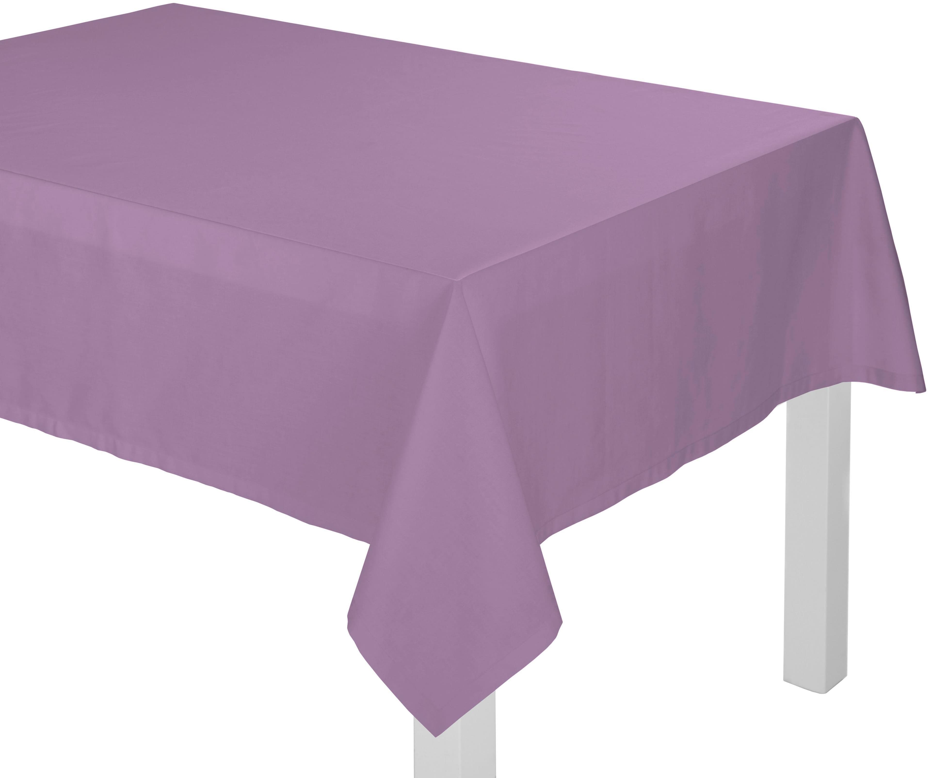 Tischdecke WIRTH NEWBURY Violett 150x200cm Baumwolle Polyester